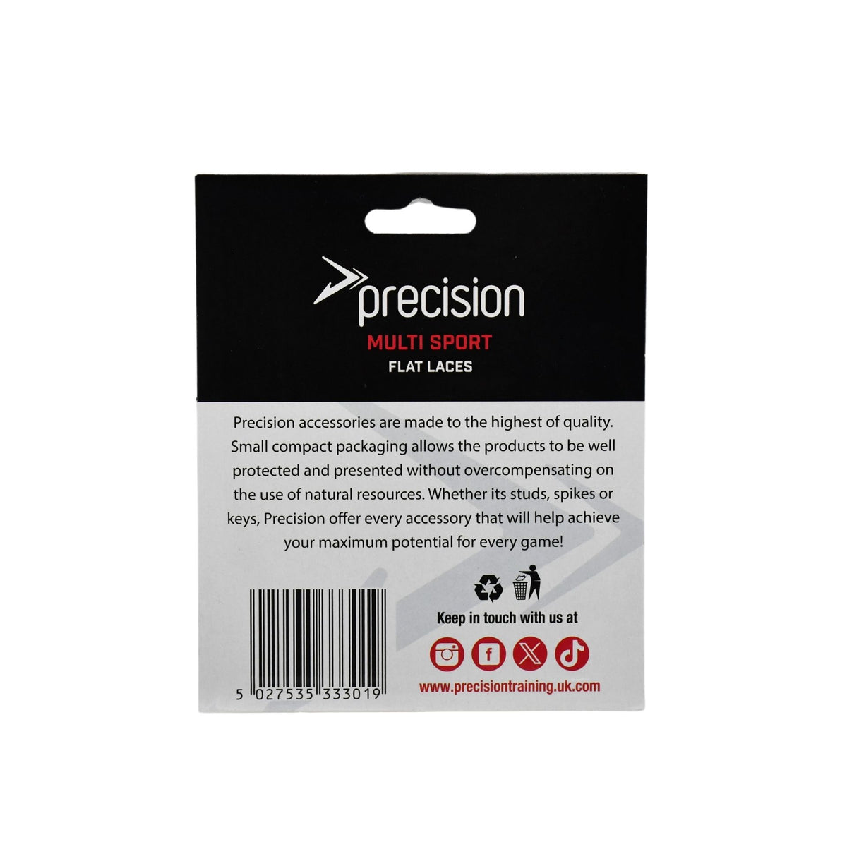 Precision Flat Laces 100cm