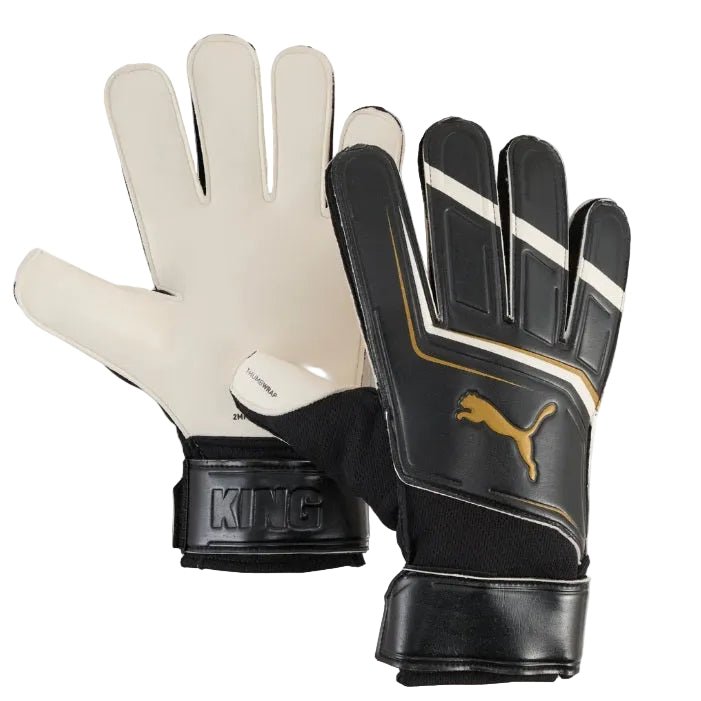 Puma KING Play RC Goalkeeper Gloves Unisex Black White