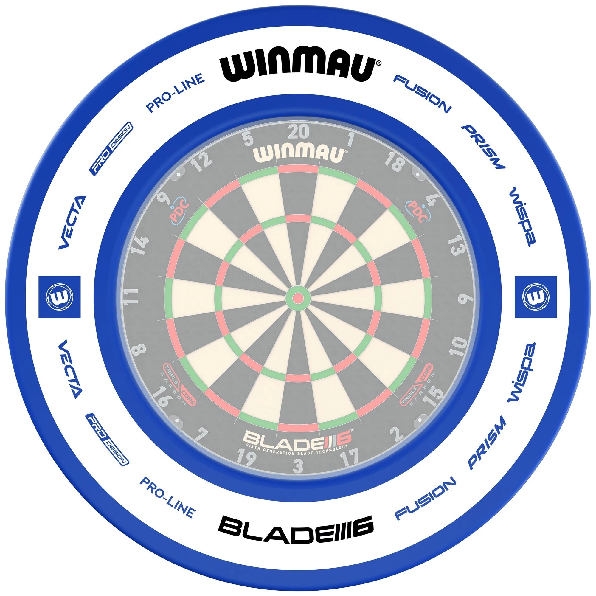 Winmau Pro Line 2.0 Dartboard Surround Blue
