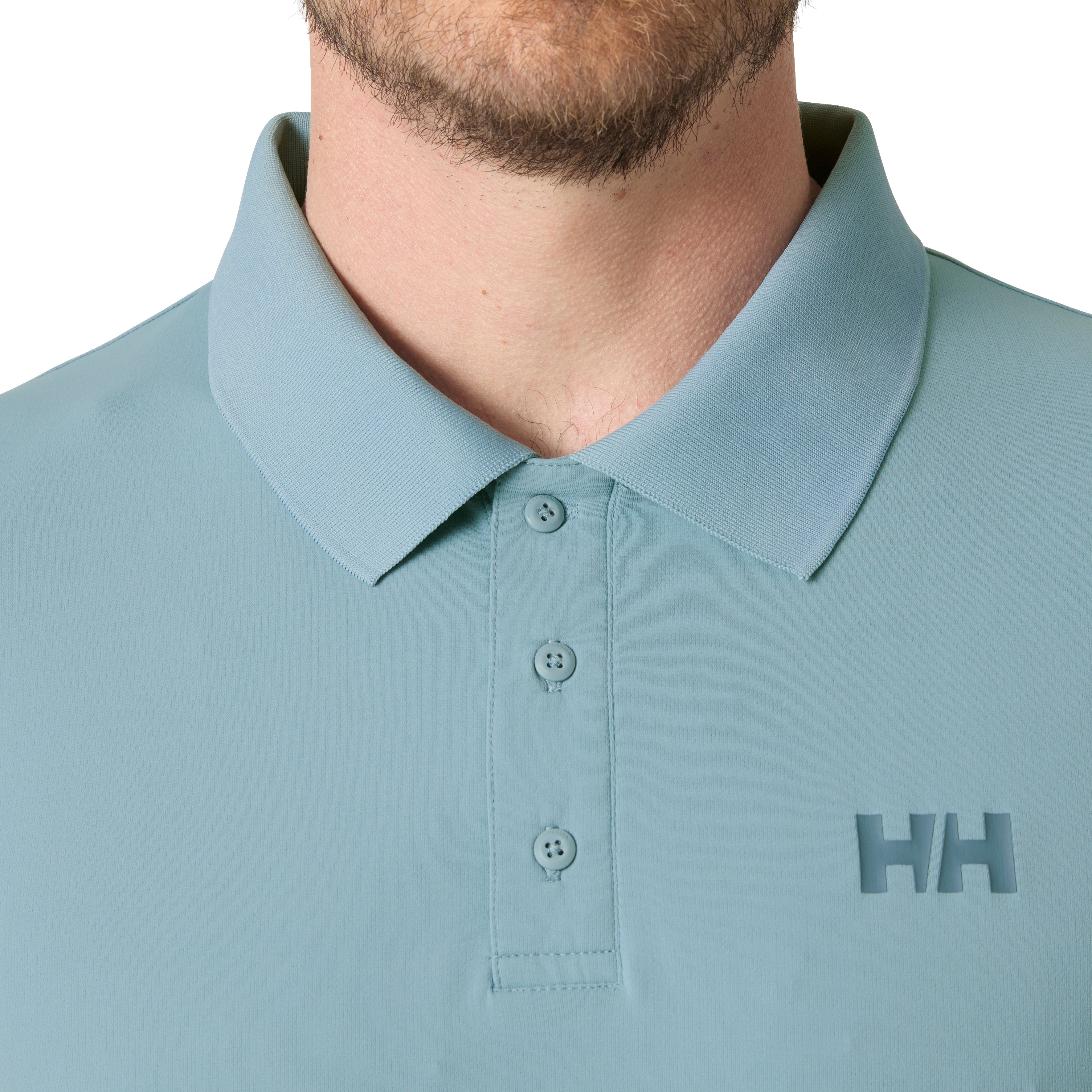 Helly Hansen Men's LIFA® Active Solen Short Sleeve Polo Blue