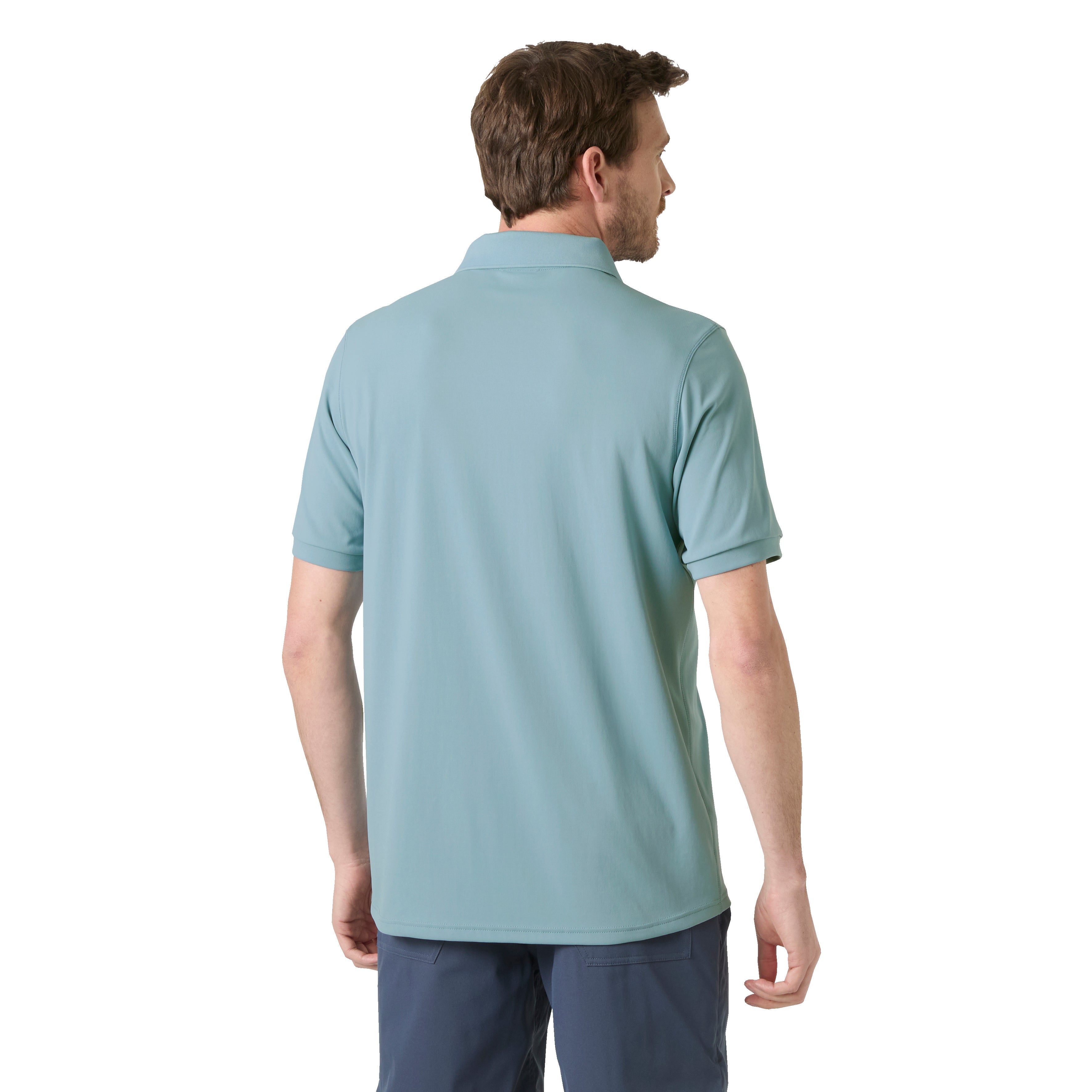 Helly Hansen Men's LIFA® Active Solen Short Sleeve Polo Blue