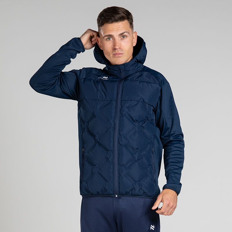 O’Neills Vortex Lightweight Hooded Padded Jacket Navy