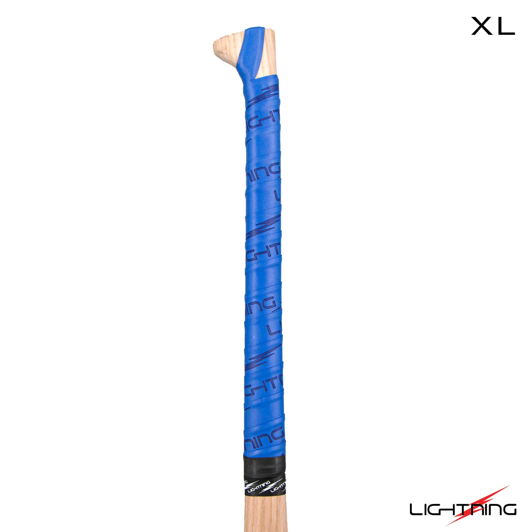 LS Lightning XL Self Coloured Embossed Hurling Grip Blue
