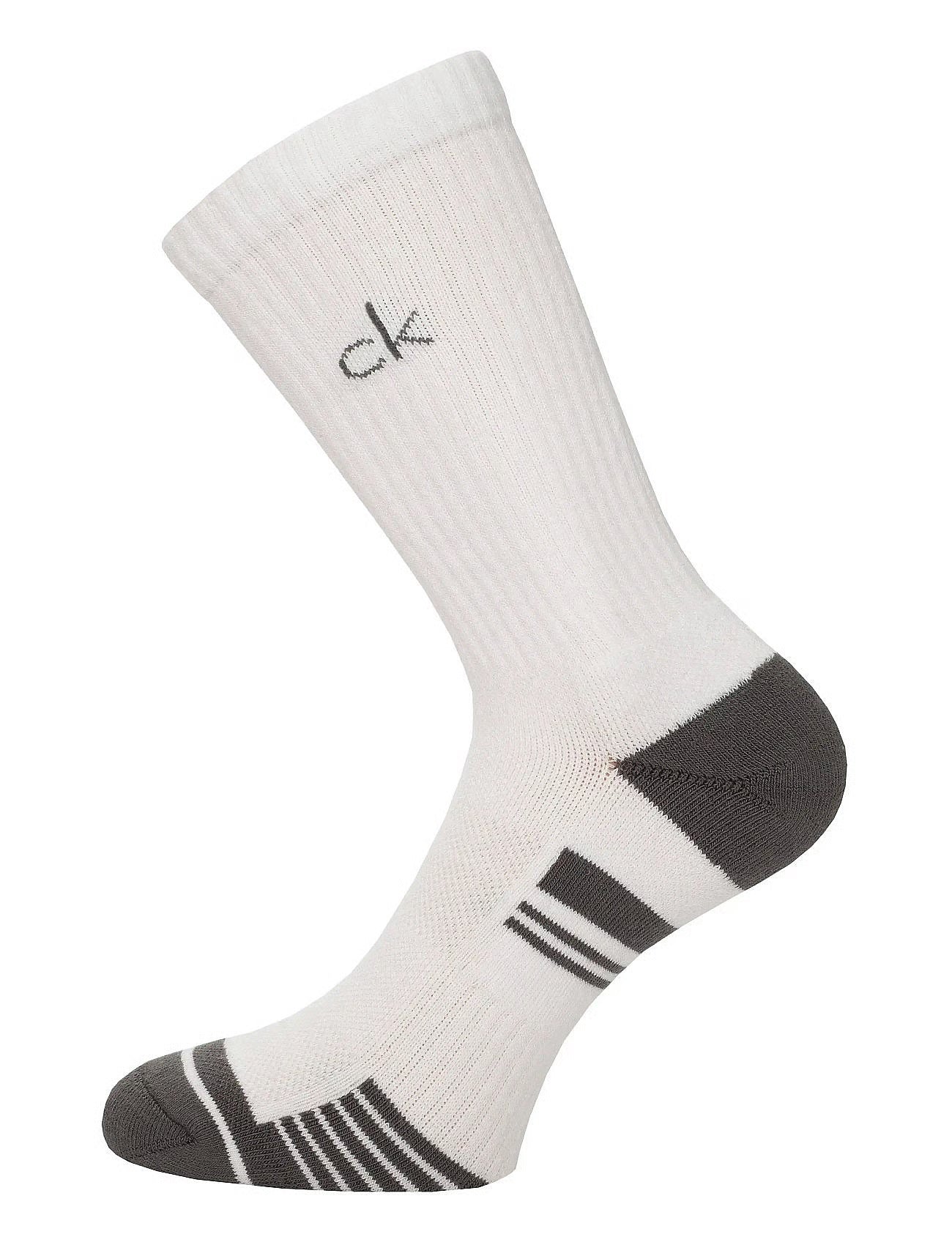 Calvin Klein Golf Tech Crew Socks 3 Pack White