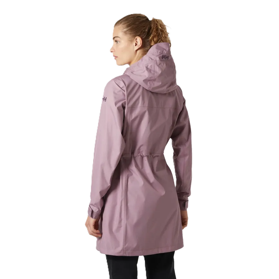 Helly Hansen Women's Westport Raincoat Purple Clay