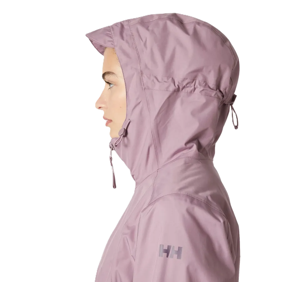 Helly Hansen Women's Westport Raincoat Purple Clay