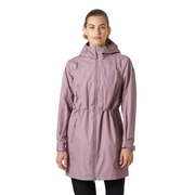 Helly Hansen Women's Westport Raincoat Purple Clay