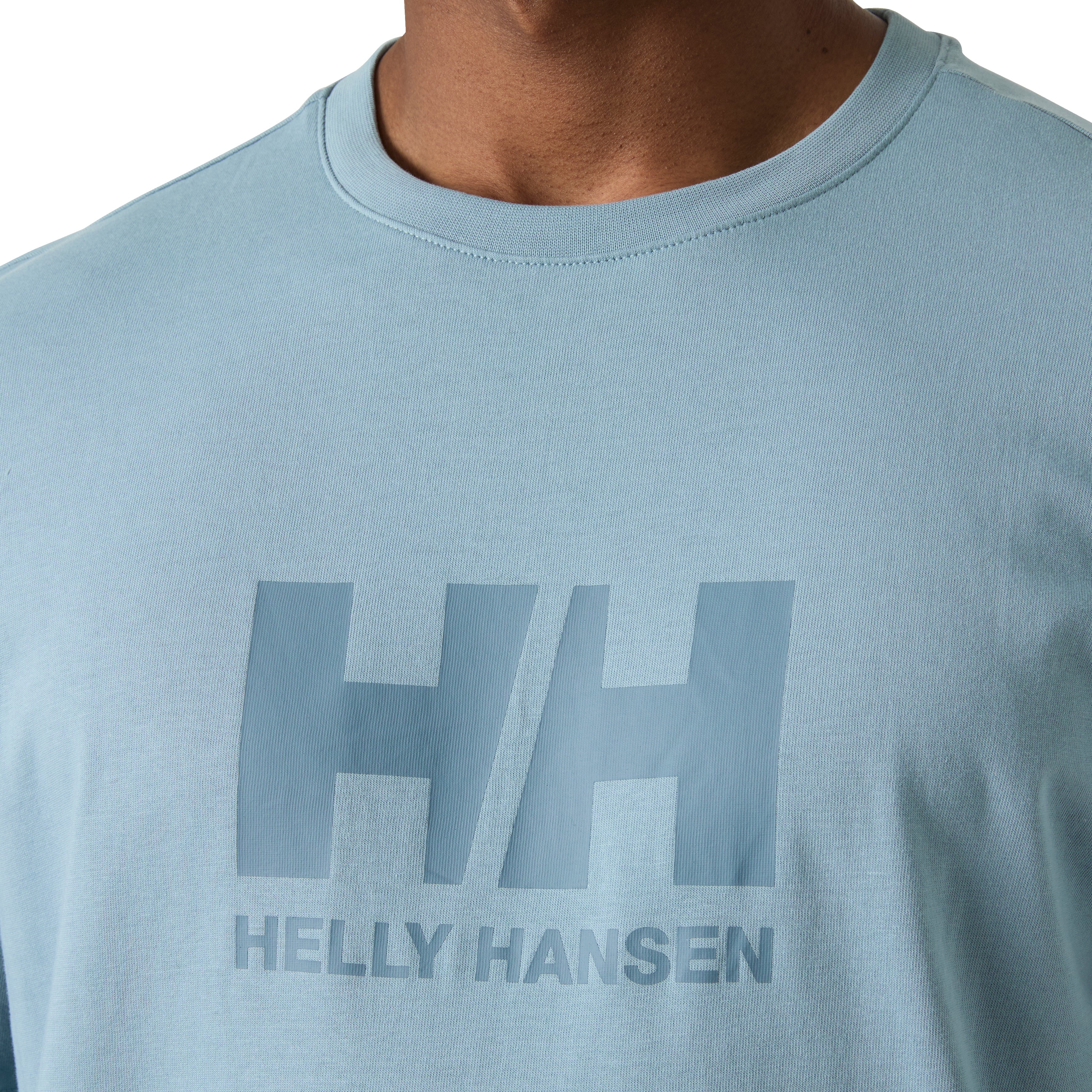 Helly Hansen Men's HH Logo T-shirt 3.0 Windy Blue