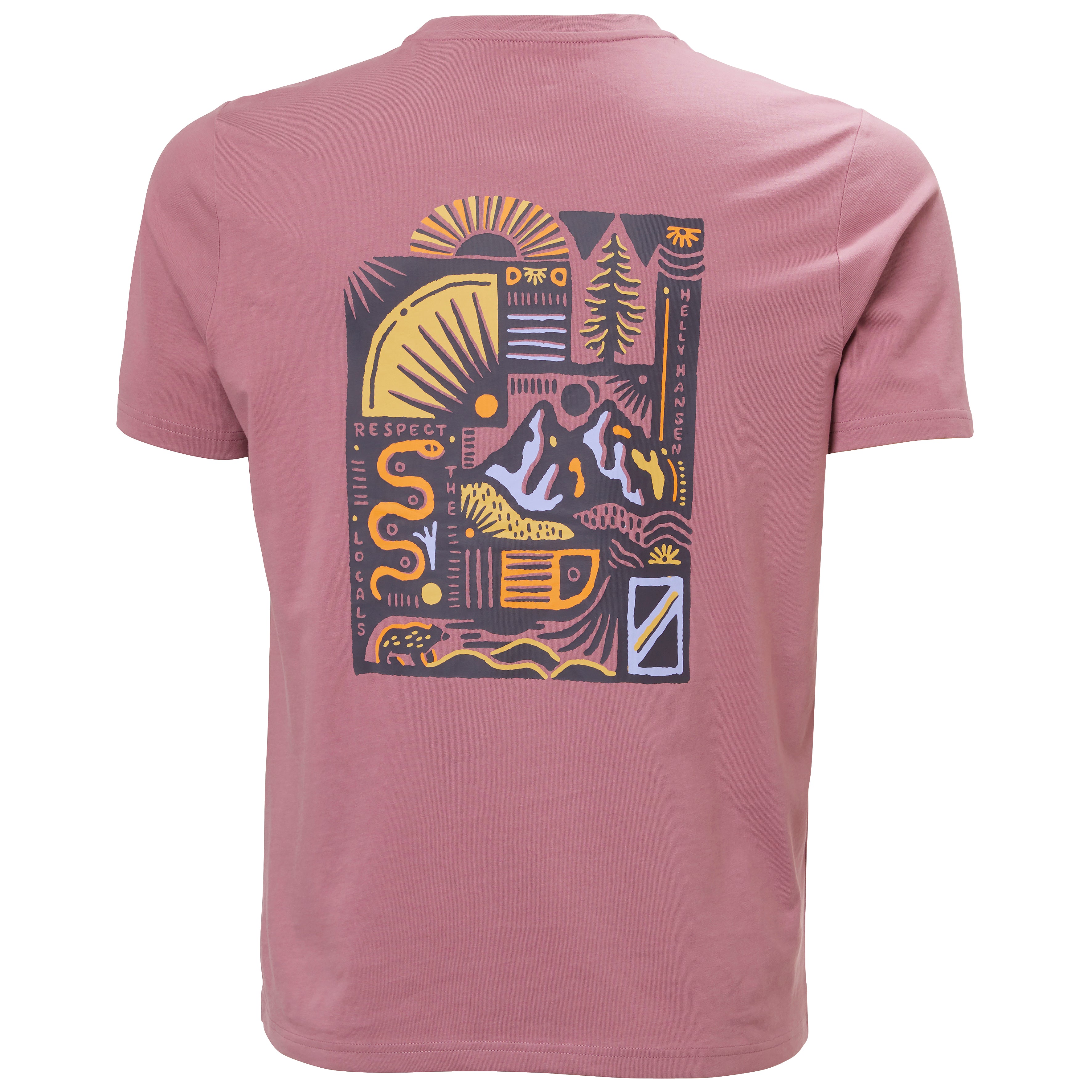 Helly Hansen Men's Massif Graphic T-Shirt Wildberry