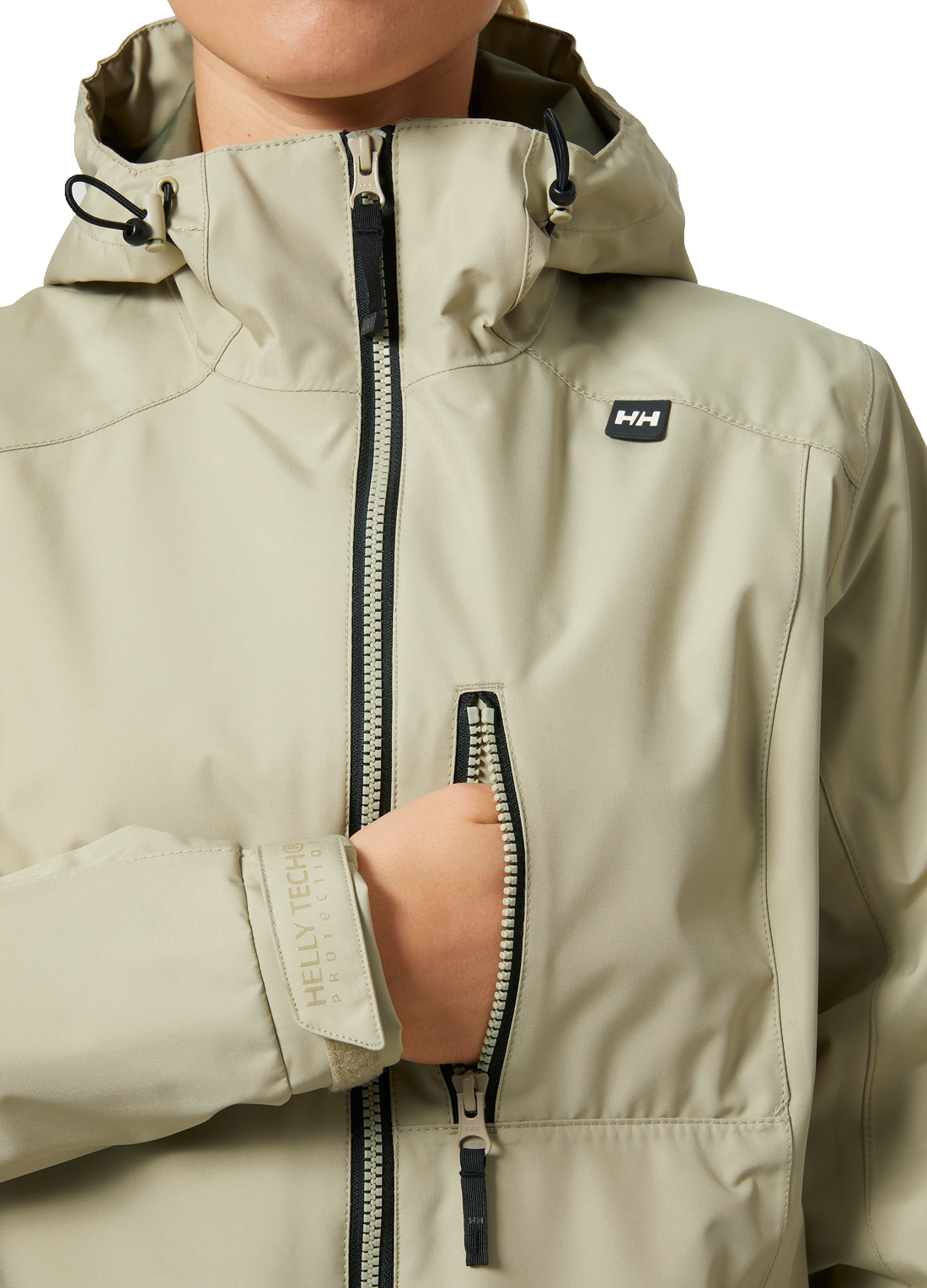 Helly Hansen Women's Long Belfast Jacket Beige