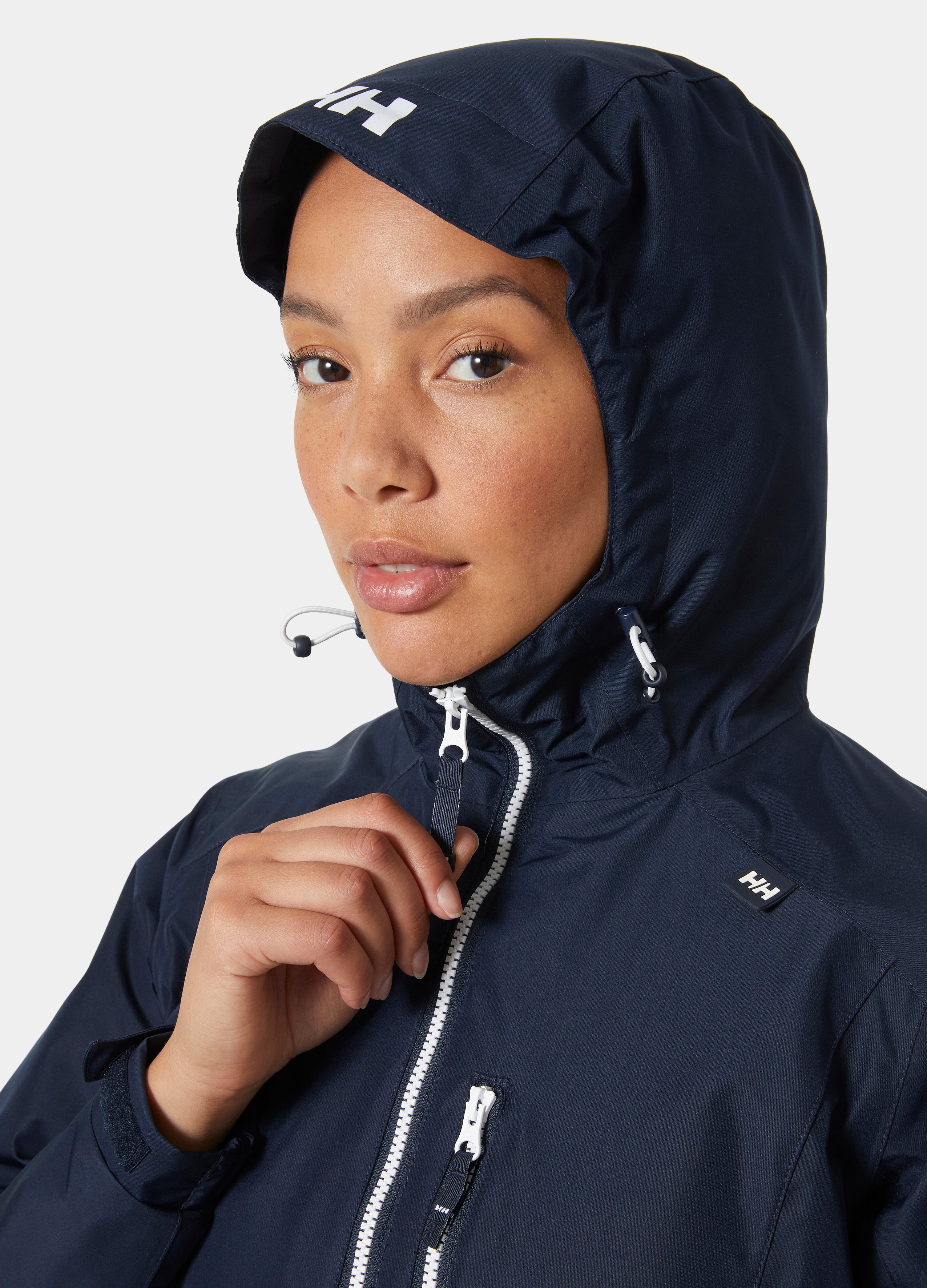Helly Hansen Women's Long Belfast Jacket Navy