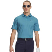 Under Armour Men's Matchplay Polo Teal Green