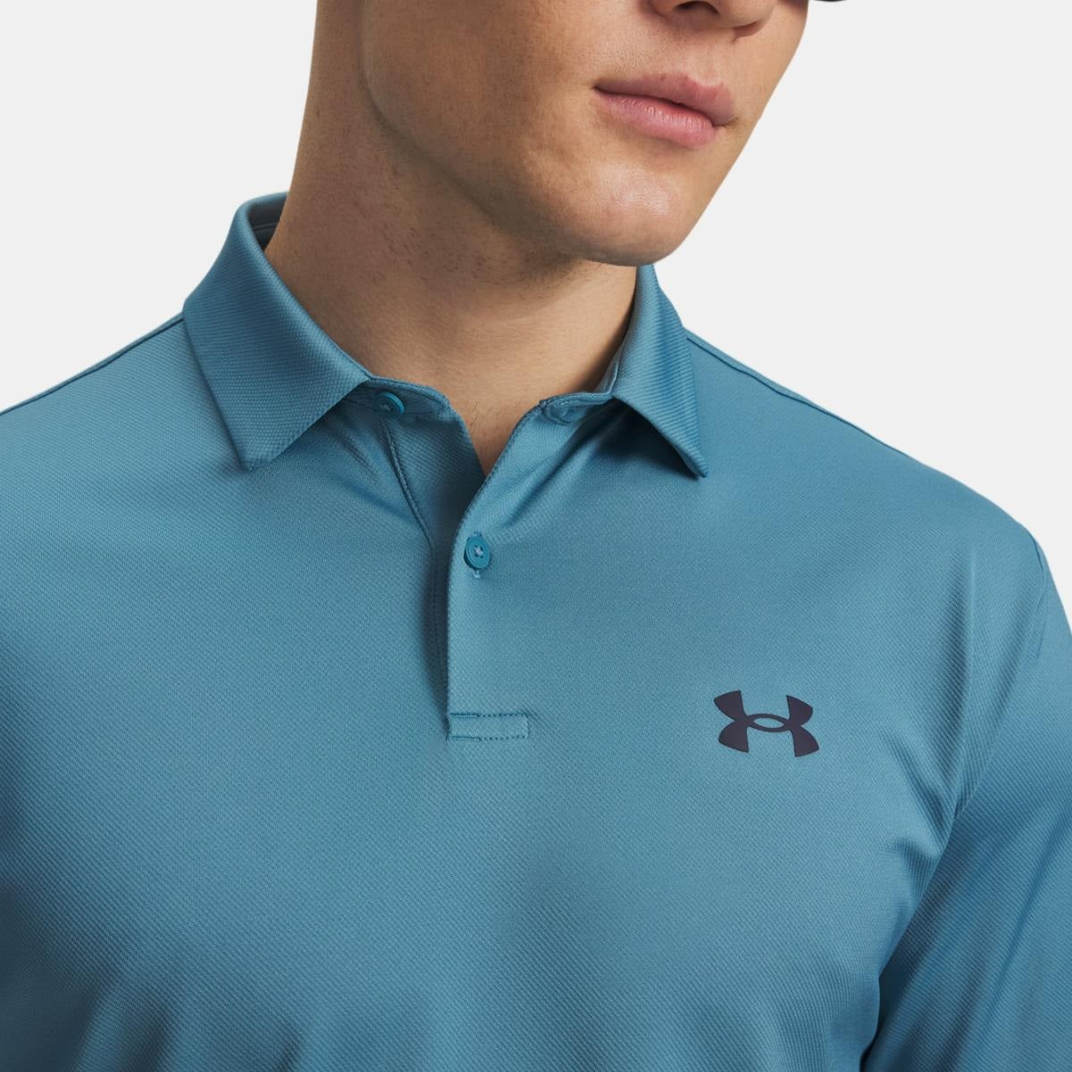 Under Armour Men's Matchplay Polo Teal Green