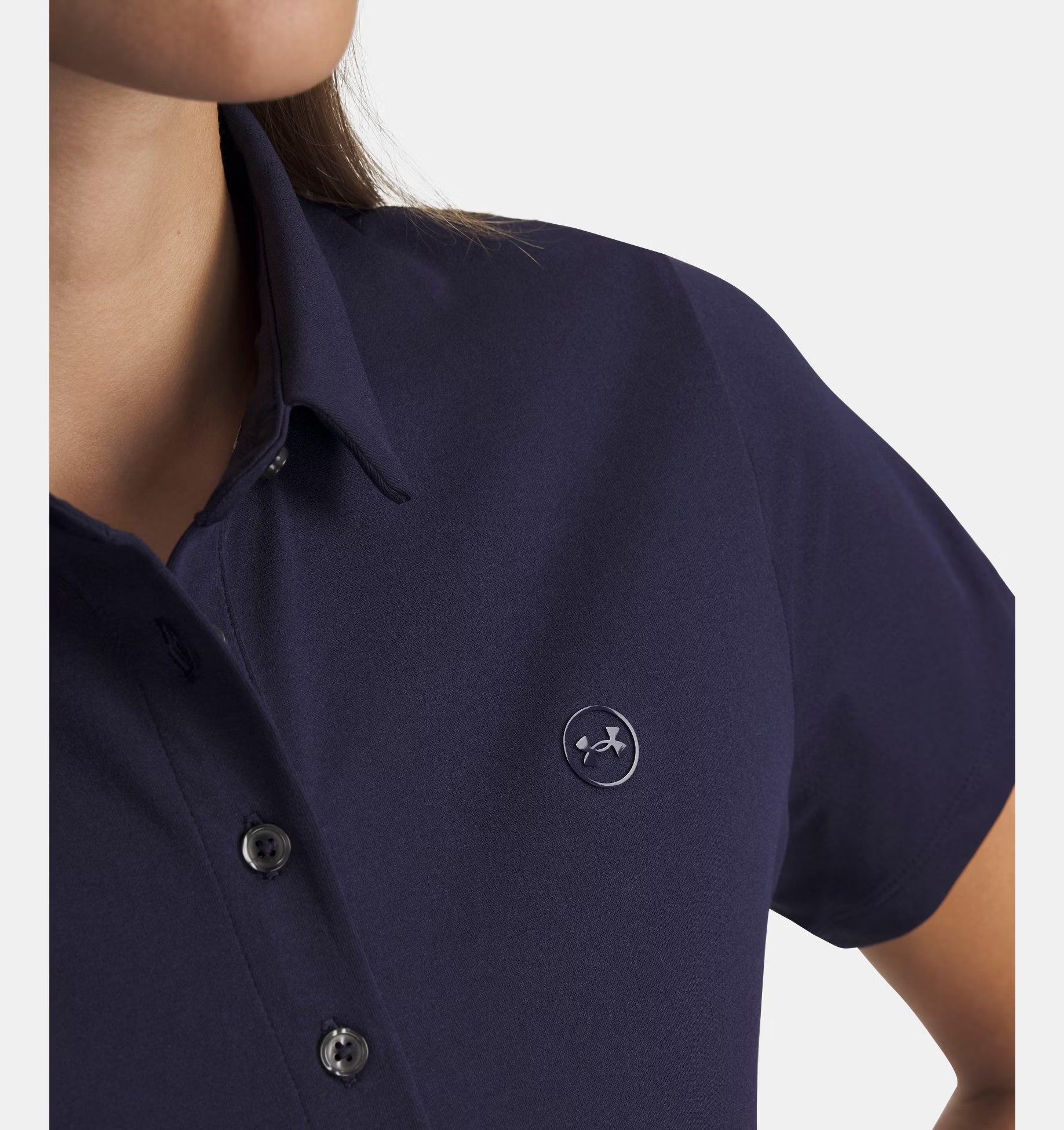 Under Armour ArmourDry Women's Short Sleeve Polo Navy