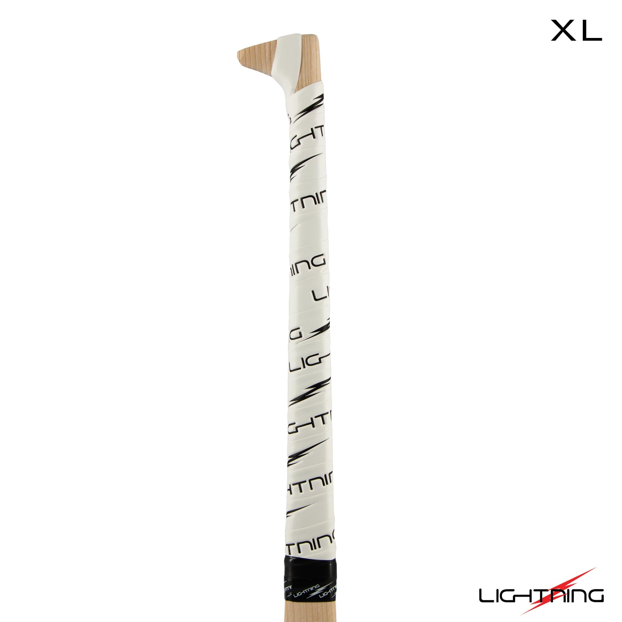 LS Lightning XL Hurling Grip White Black