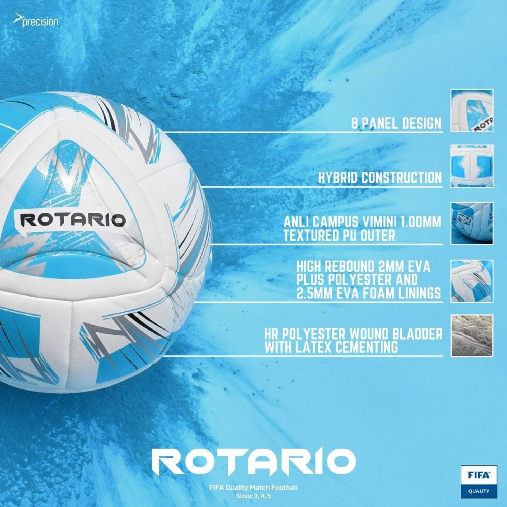 Precision Rotario FIFA Quality Match Football