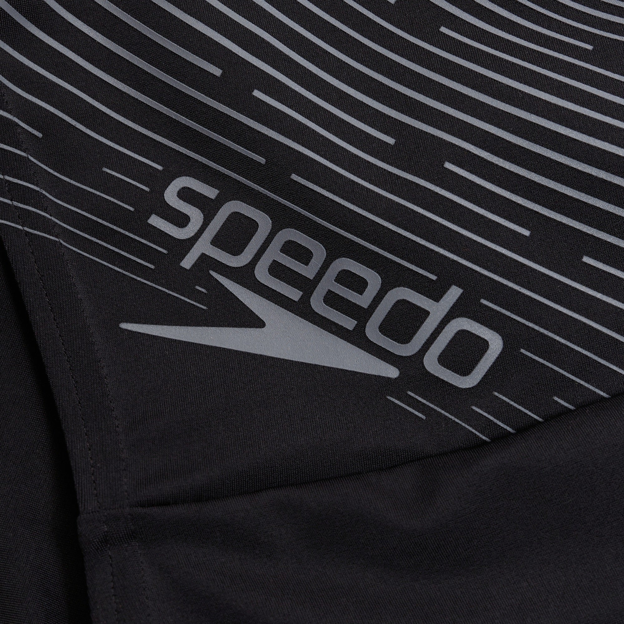 Speedo Men's Medley Logo Jammer Black Grey