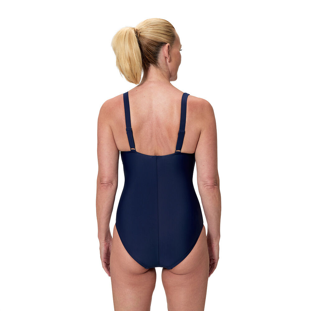Speedo Quantum Contour Swimsuit Navy Teal