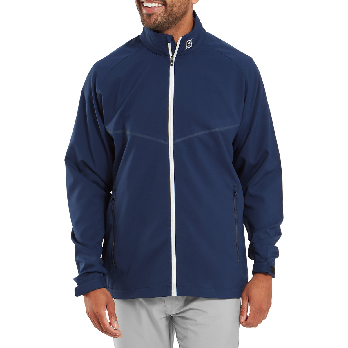 Footjoy Full-Zip Zephyr Windshirt Navy