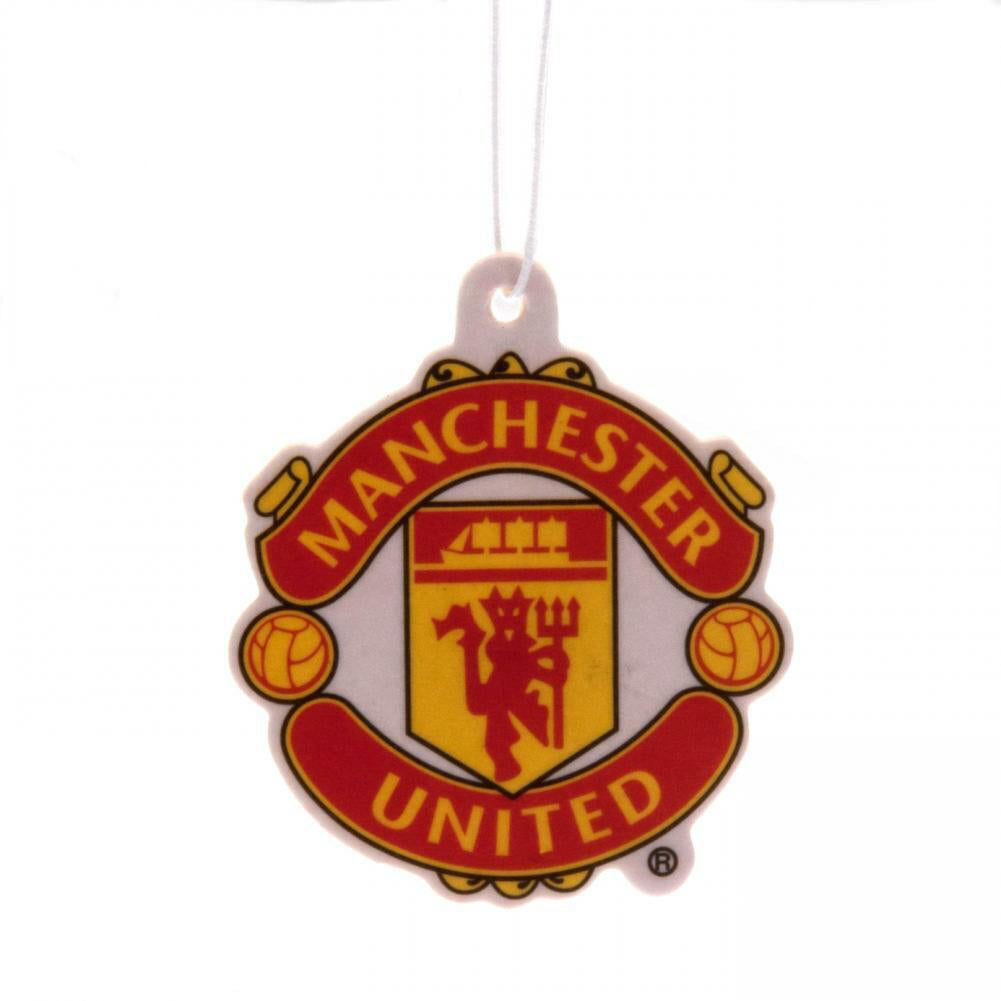 Team Merchandise Manchester Utd Crest Car Air Freshener