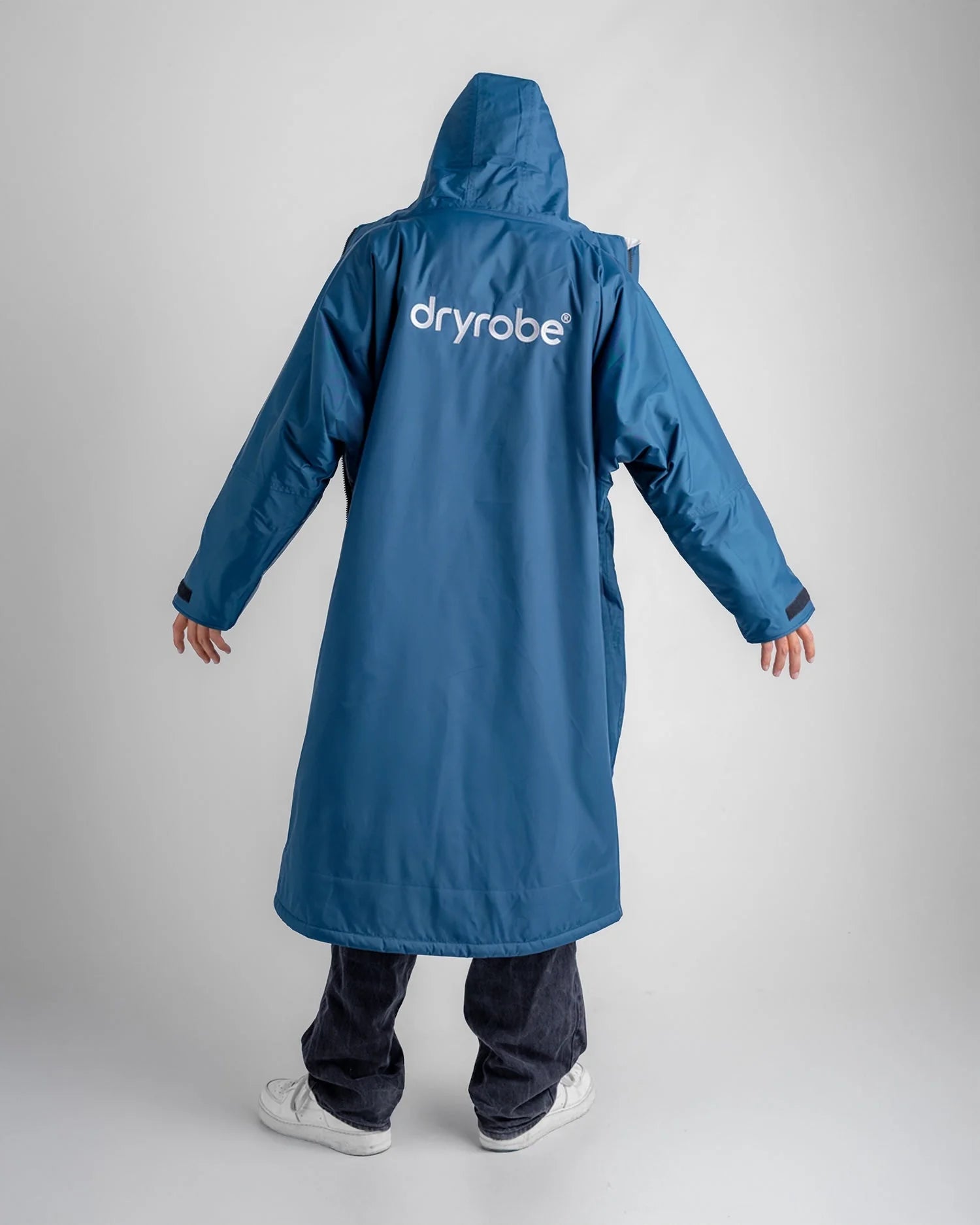 Dryrobe Advanced long Sleeve Changing Robe Deep Sea Blue Camo