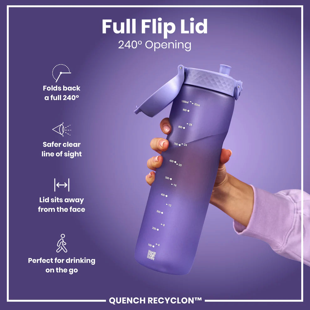 ION8 Quench 1L Waterbottle Purple