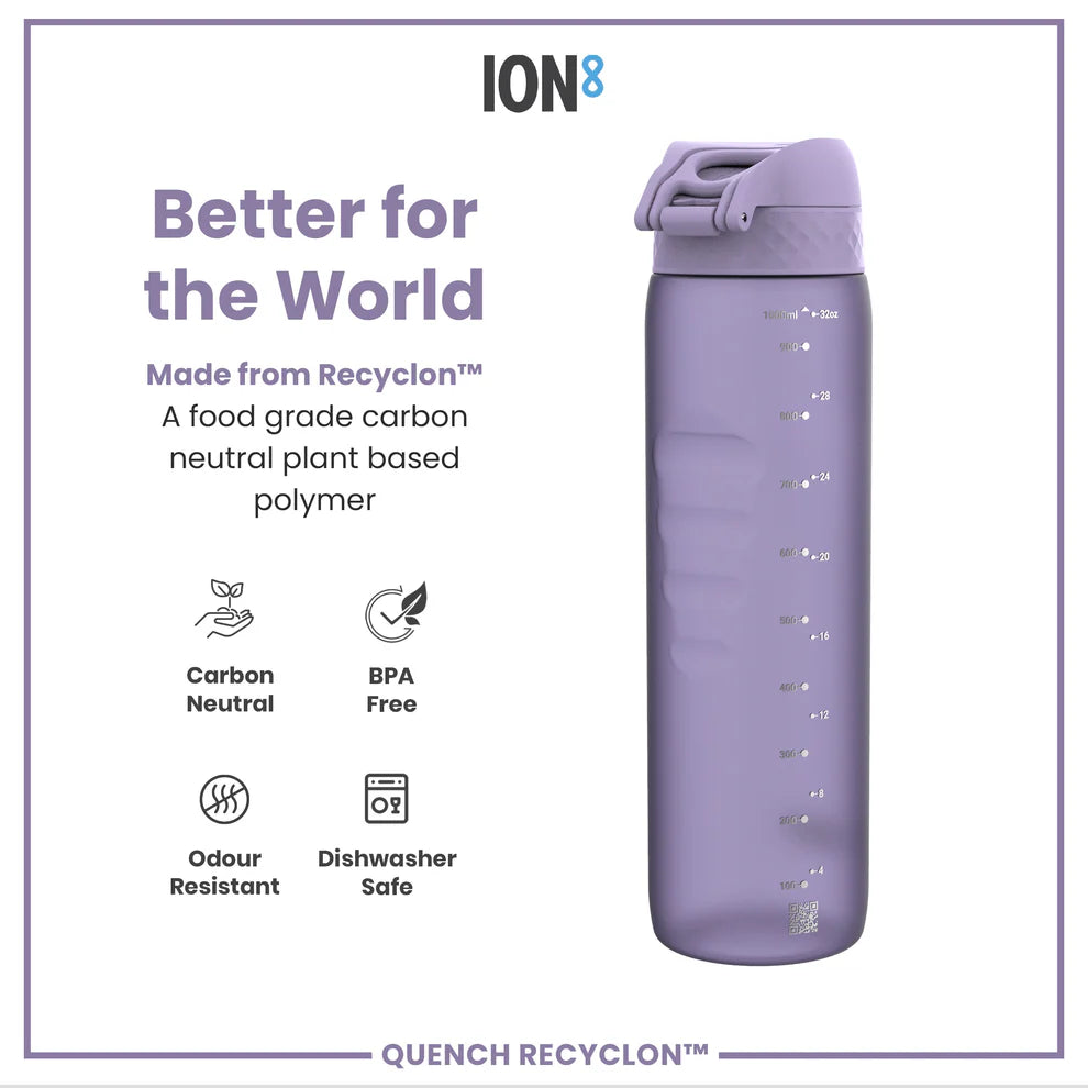 ION8 Quench 1L Waterbottle Purple