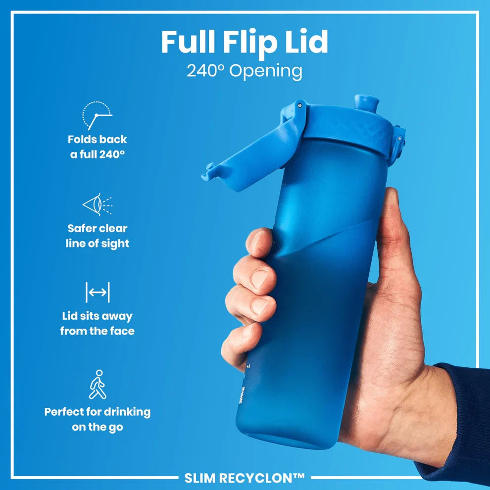 ION8 Slim 500ML Waterbottle Blue