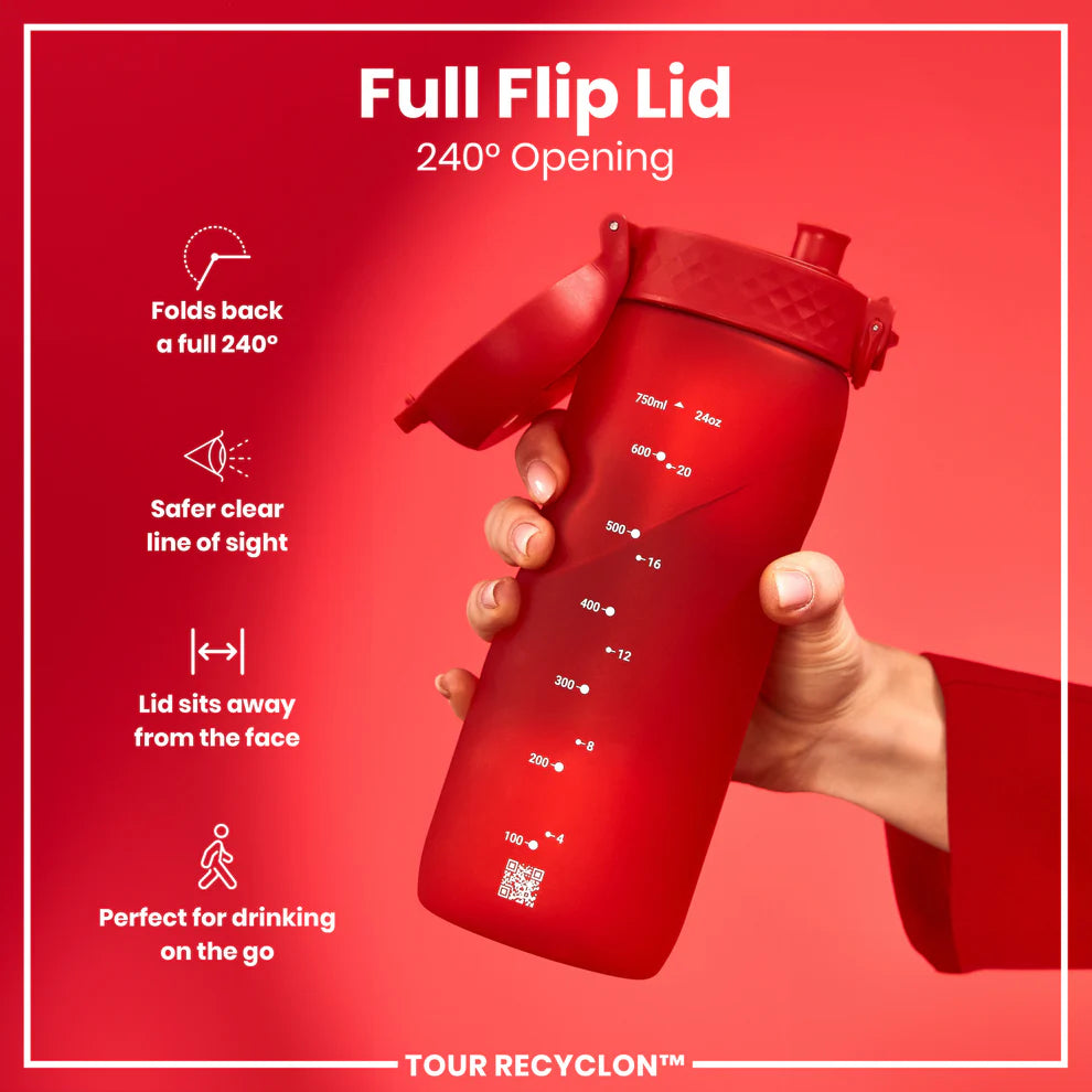 ION8 Tour 750ML Waterbottle Red