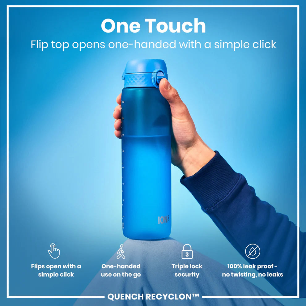 ION8 Quench 1L Waterbottle Blue