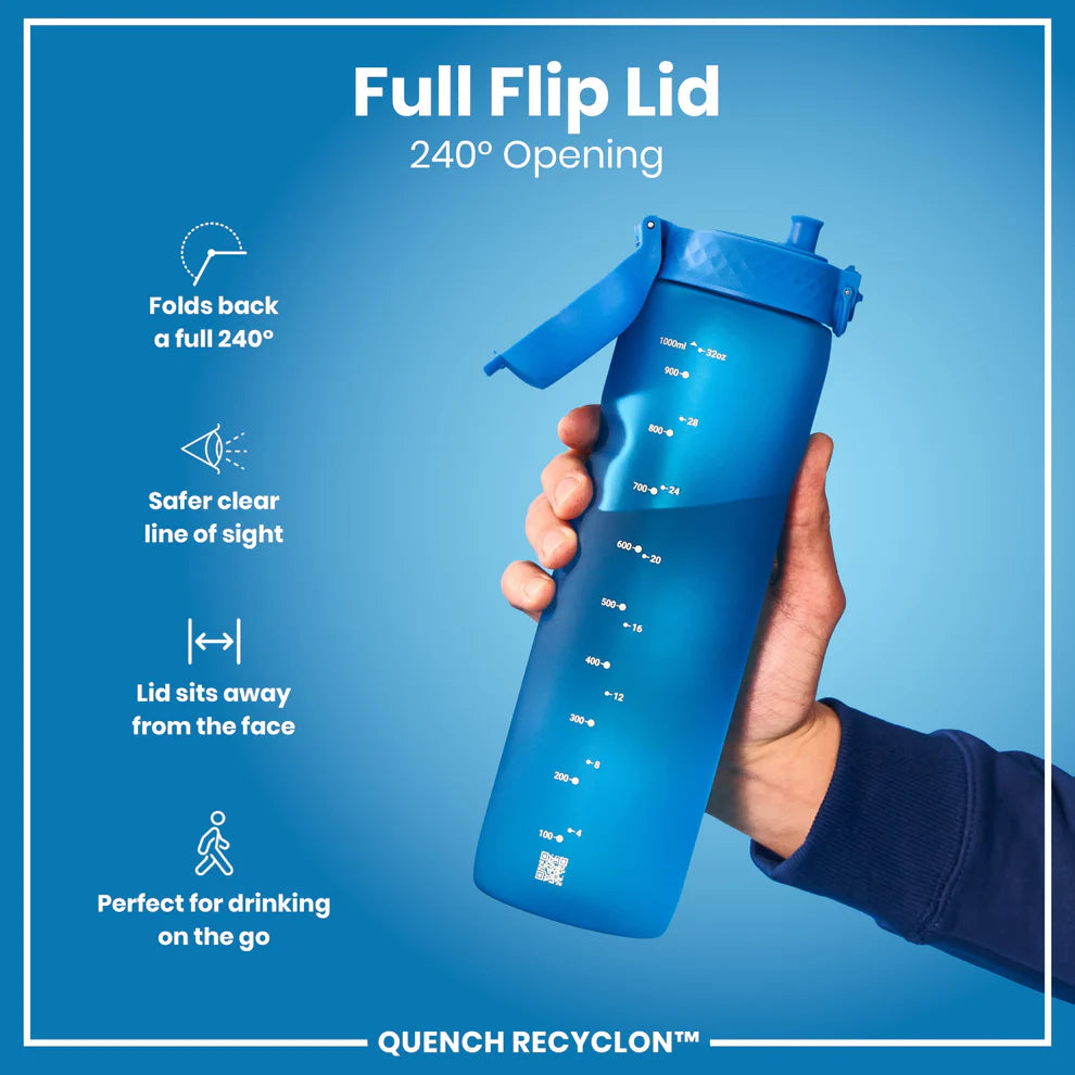 ION8 Quench 1L Waterbottle Blue