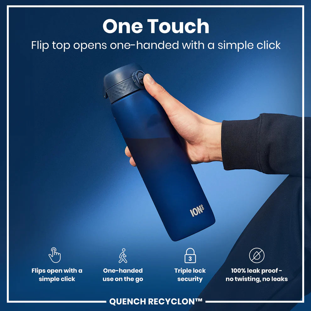 ION8 Quench 1L Waterbottle Navy