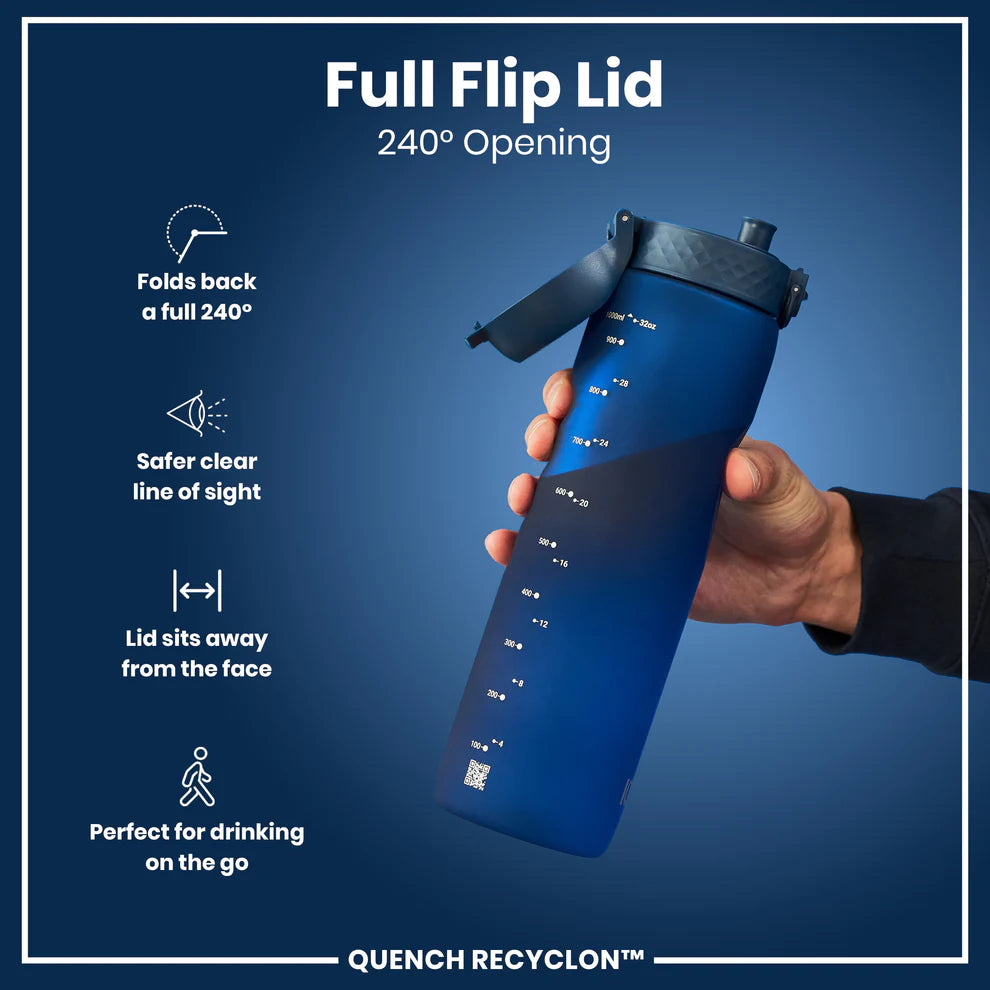 ION8 Quench 1L Waterbottle Navy