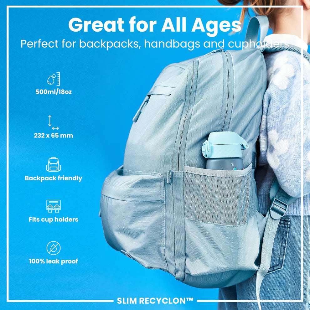 ION8 Slim 500ML Waterbottle Mermaids