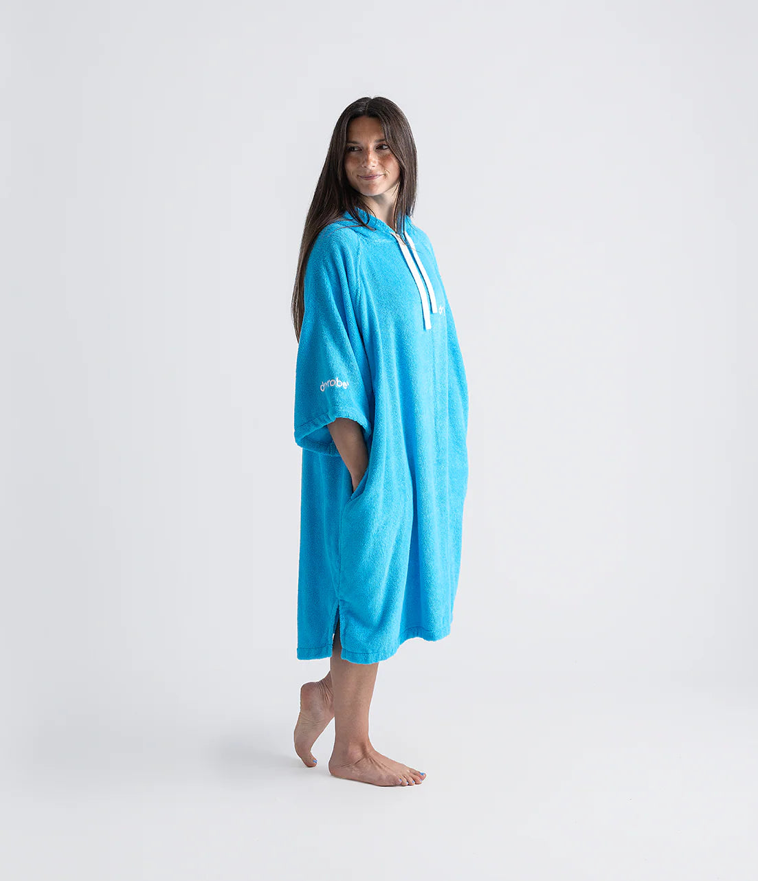Dryrobe Organic Towel Changing Robe Blue