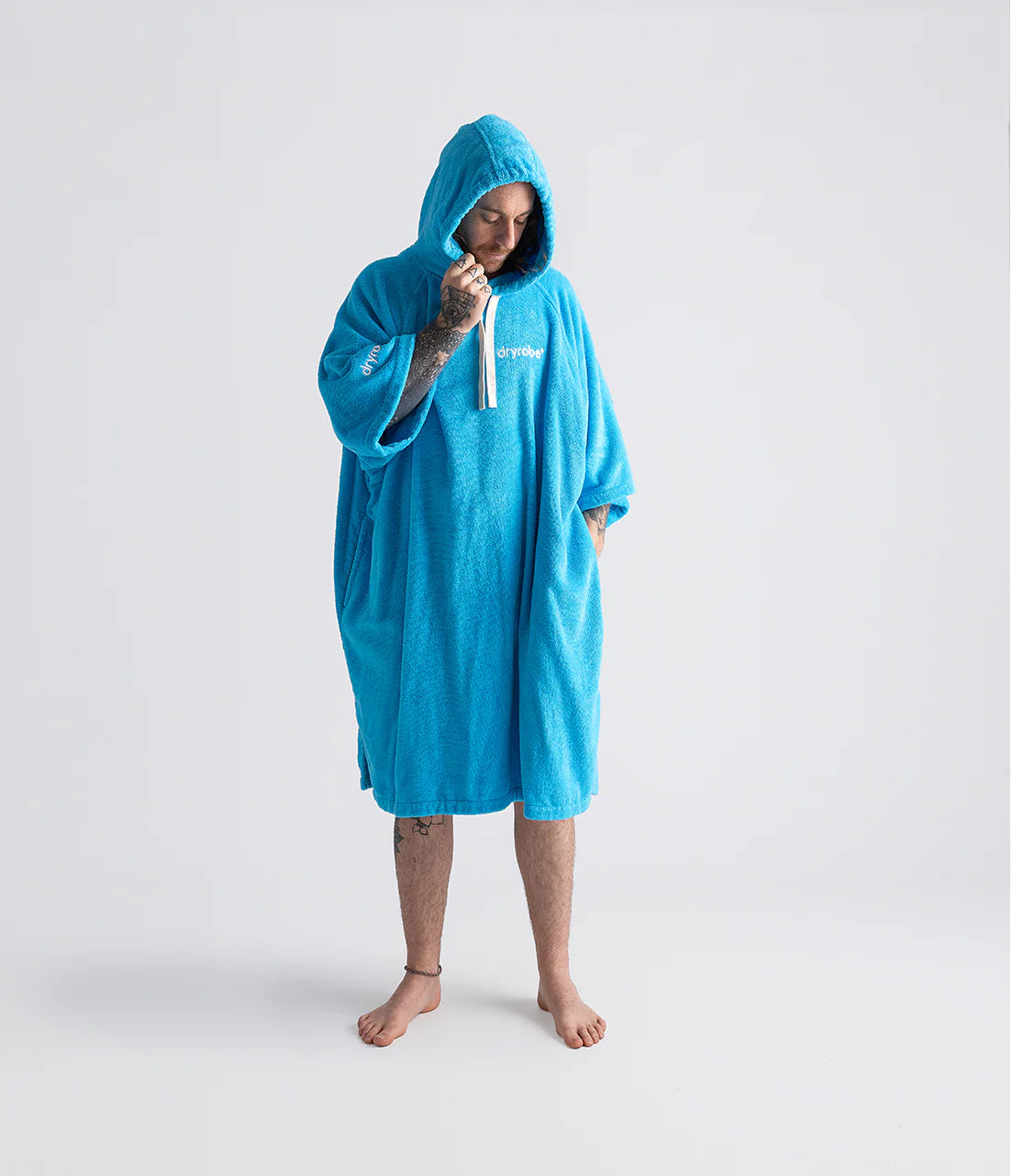 Dryrobe Organic Towel Changing Robe Blue