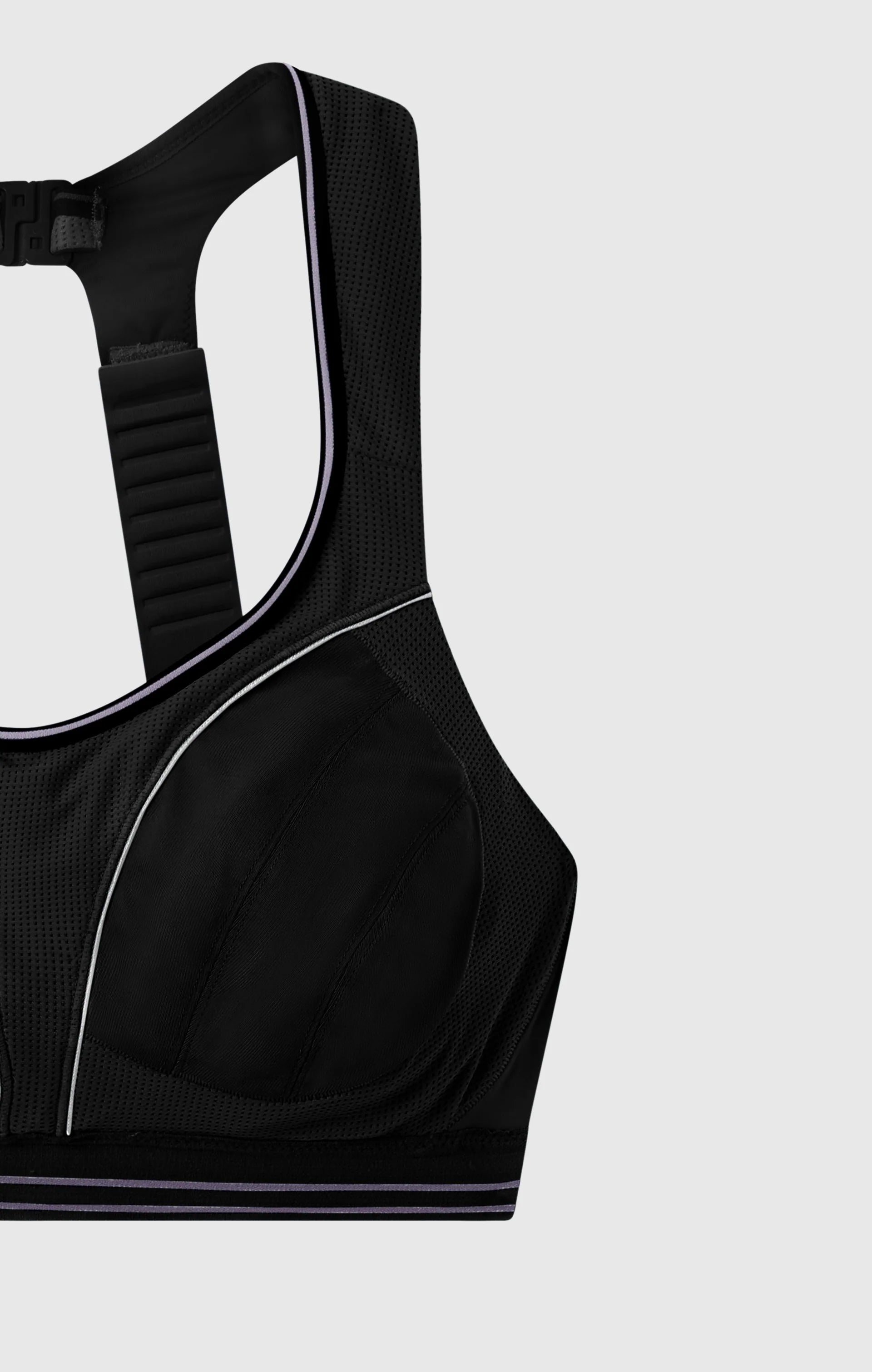 Champion Ultimate Run Shock Absorber Sports Bra Black