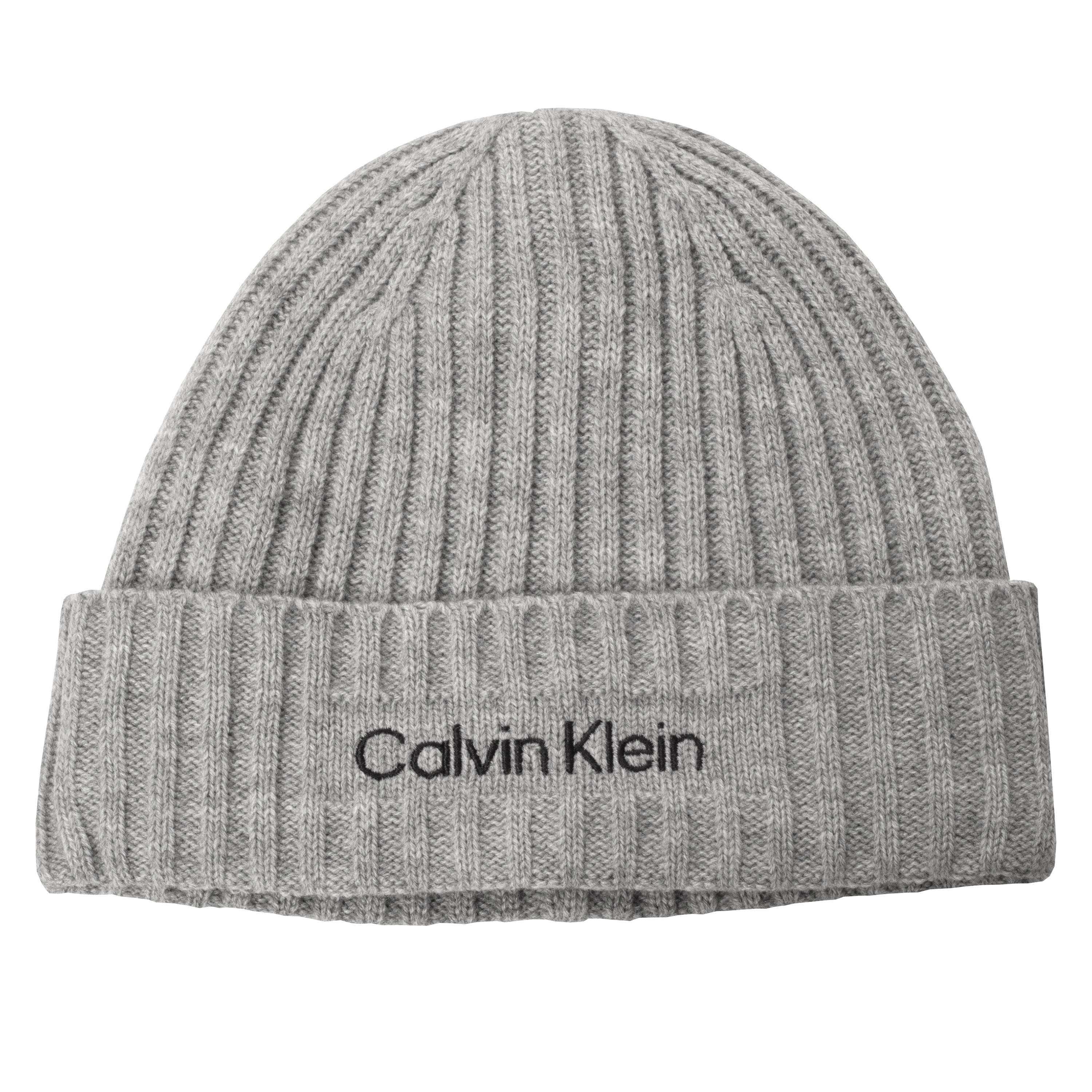 Calvin Klein Golf Boyland Knitted Beanie Grey