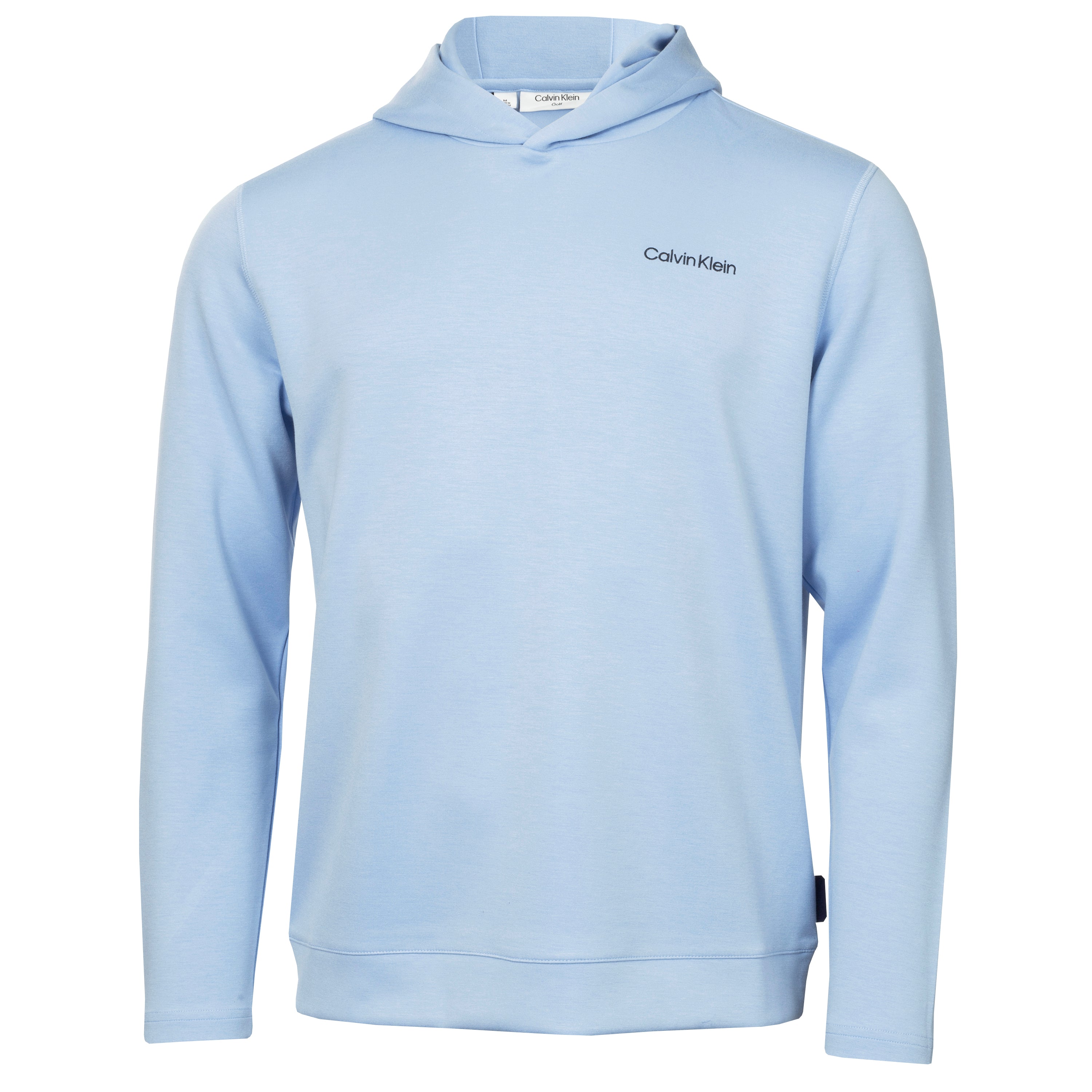 Light blue Calvin Klein hoodie on a white background