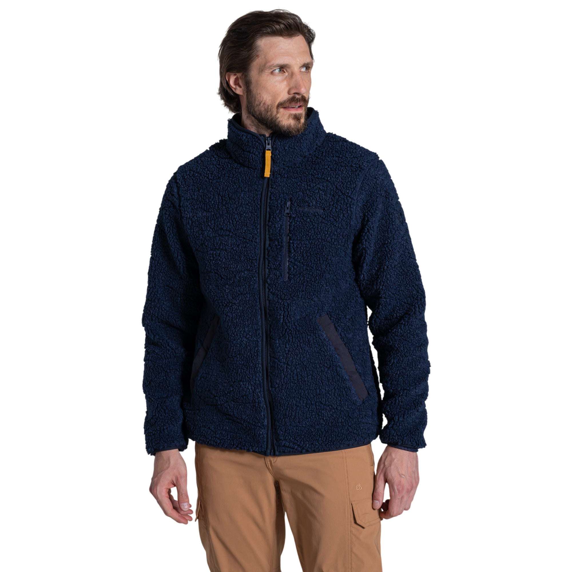 Craghoppers Men's Lathkill Full Zip Fleece | Blue Navy