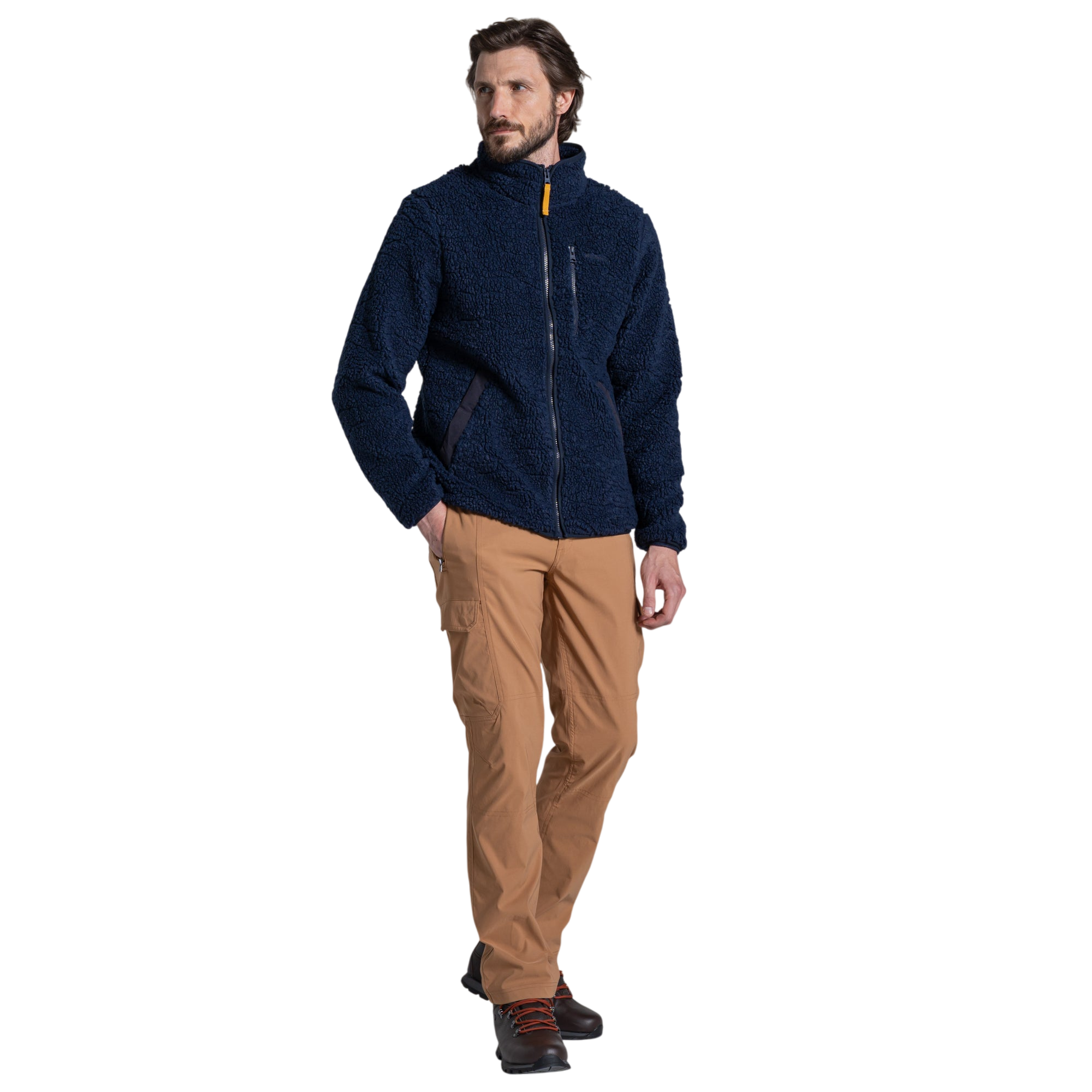 Craghoppers Men's Lathkill Full Zip Fleece | Blue Navy