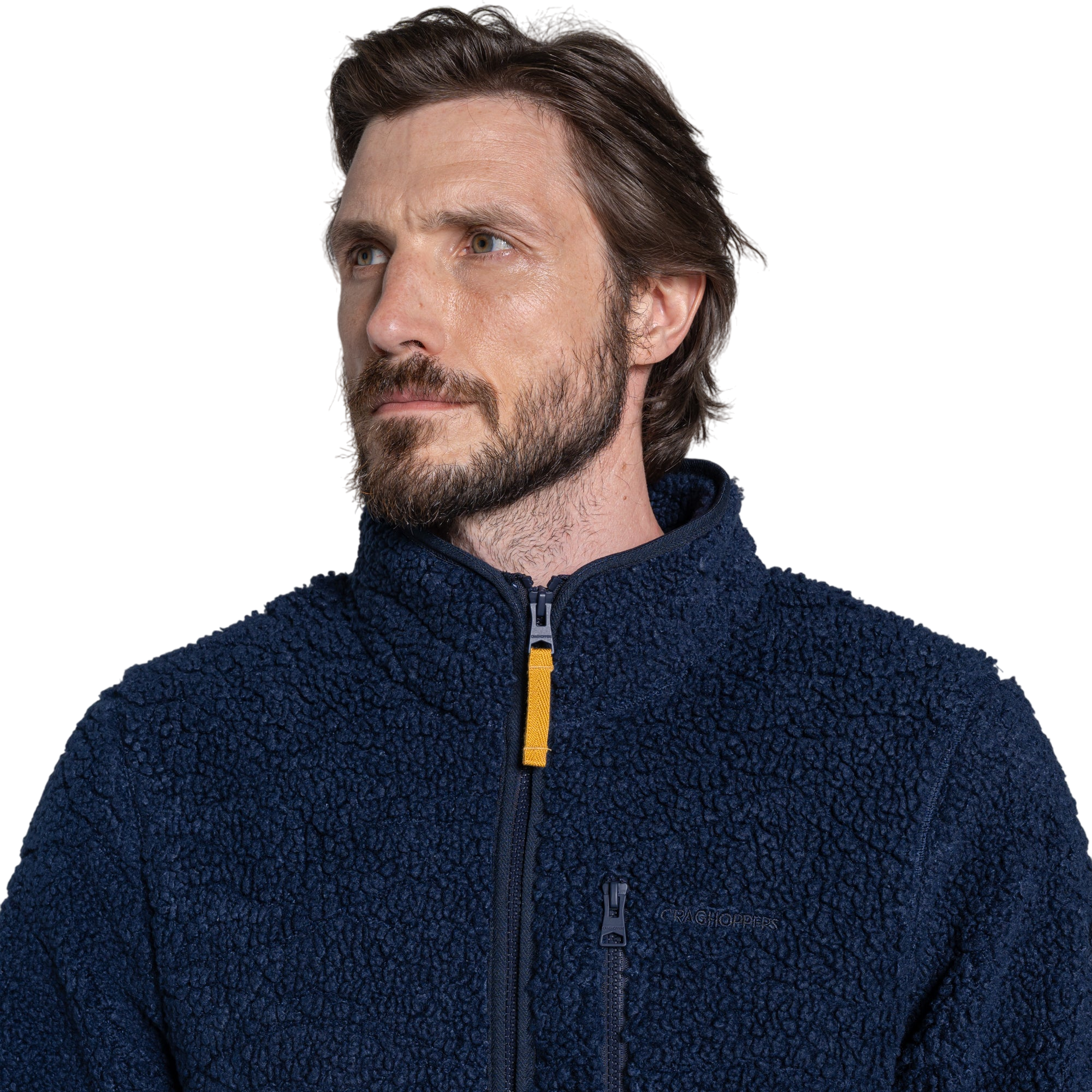 Craghoppers Men's Lathkill Full Zip Fleece | Blue Navy