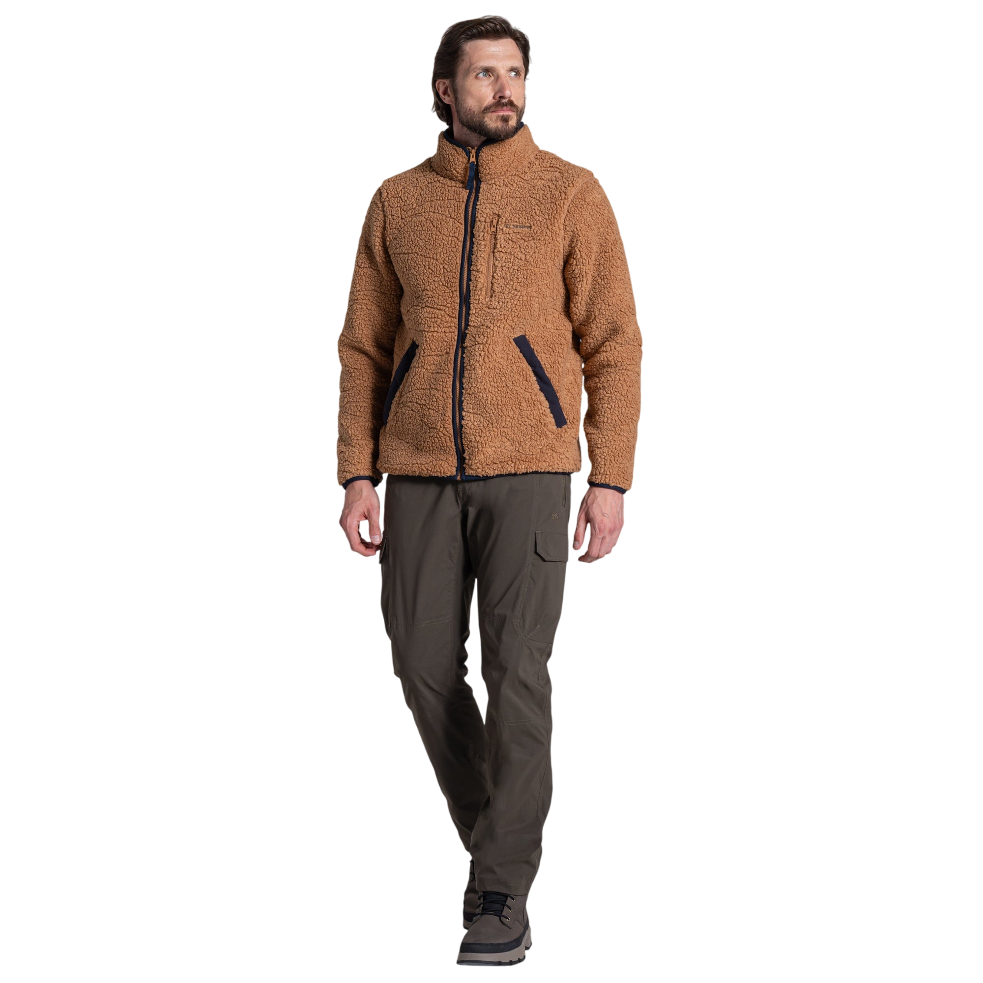 Craghoppers Men's Lathkill Full Zip Fleece | Boulder