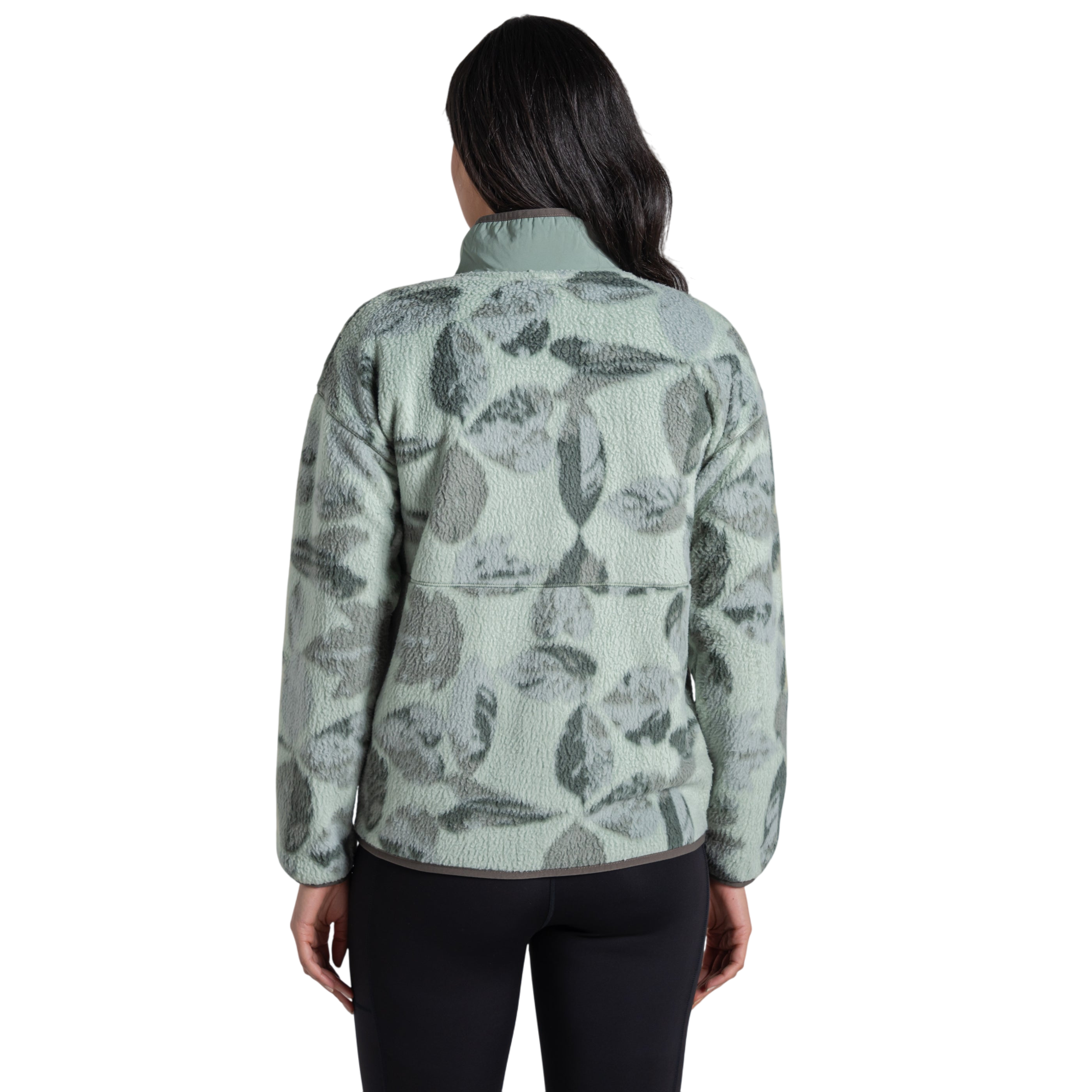 Craghoppers Women's Dante Full Zip Fleece | Sage Print