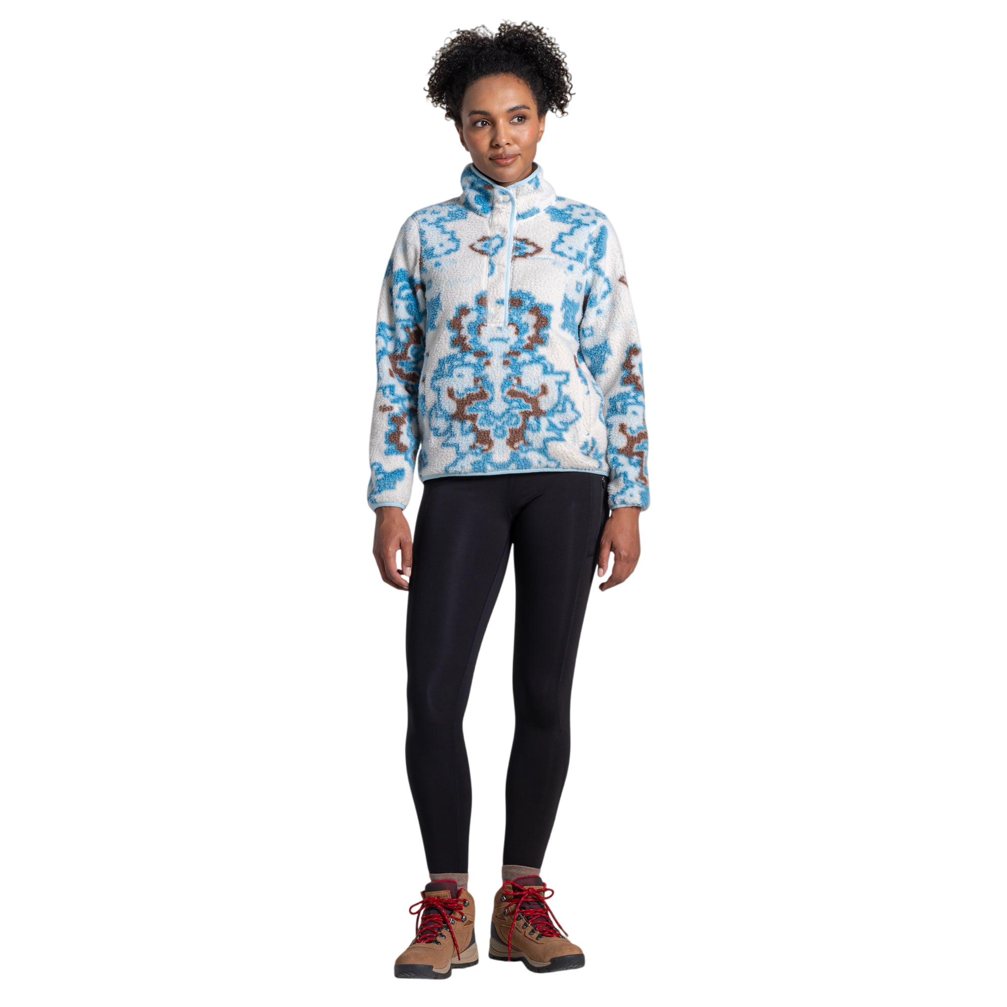Craghoppers Women's Rosemary II Overhead Fleece | Horizon Print