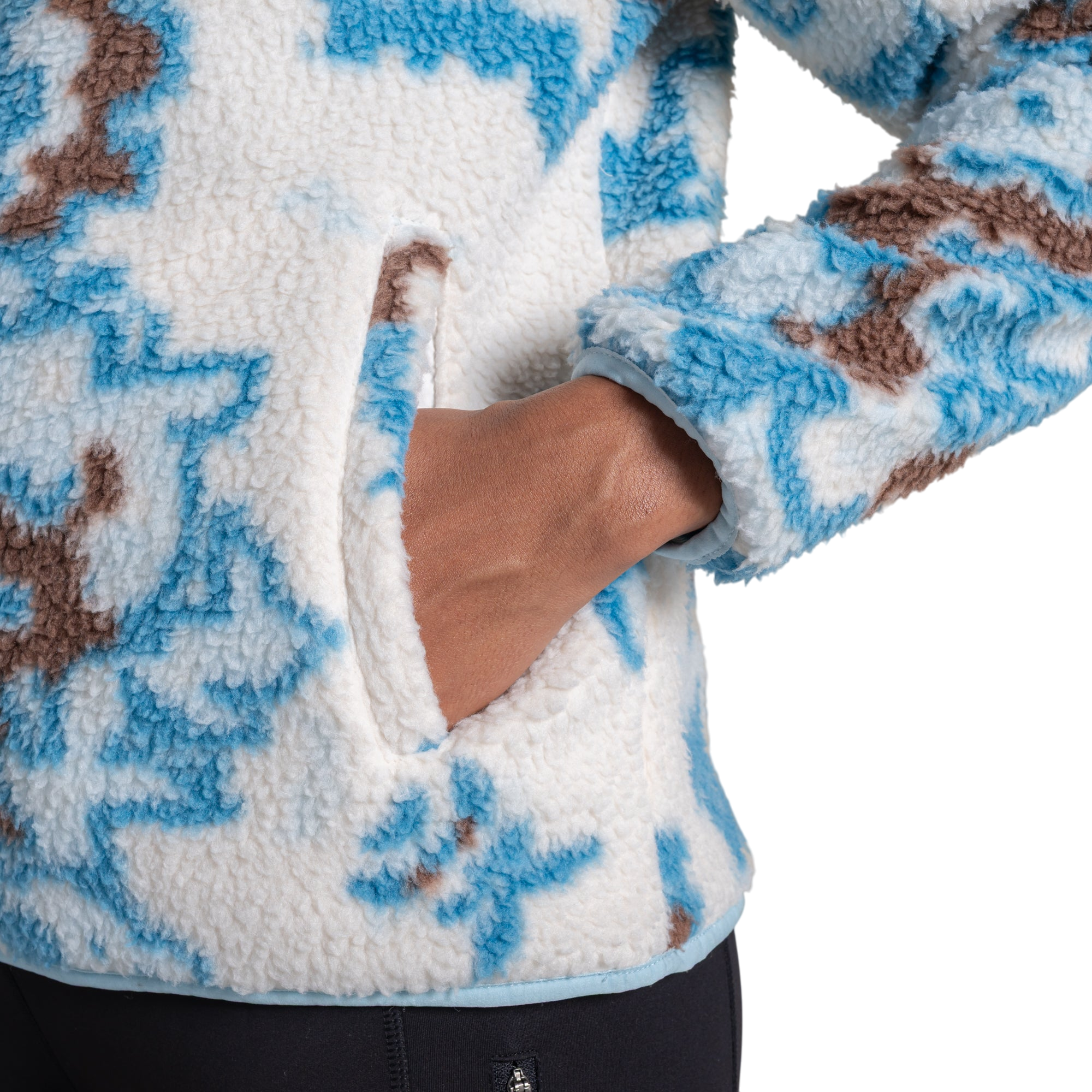 Craghoppers Women's Rosemary II Overhead Fleece | Horizon Print