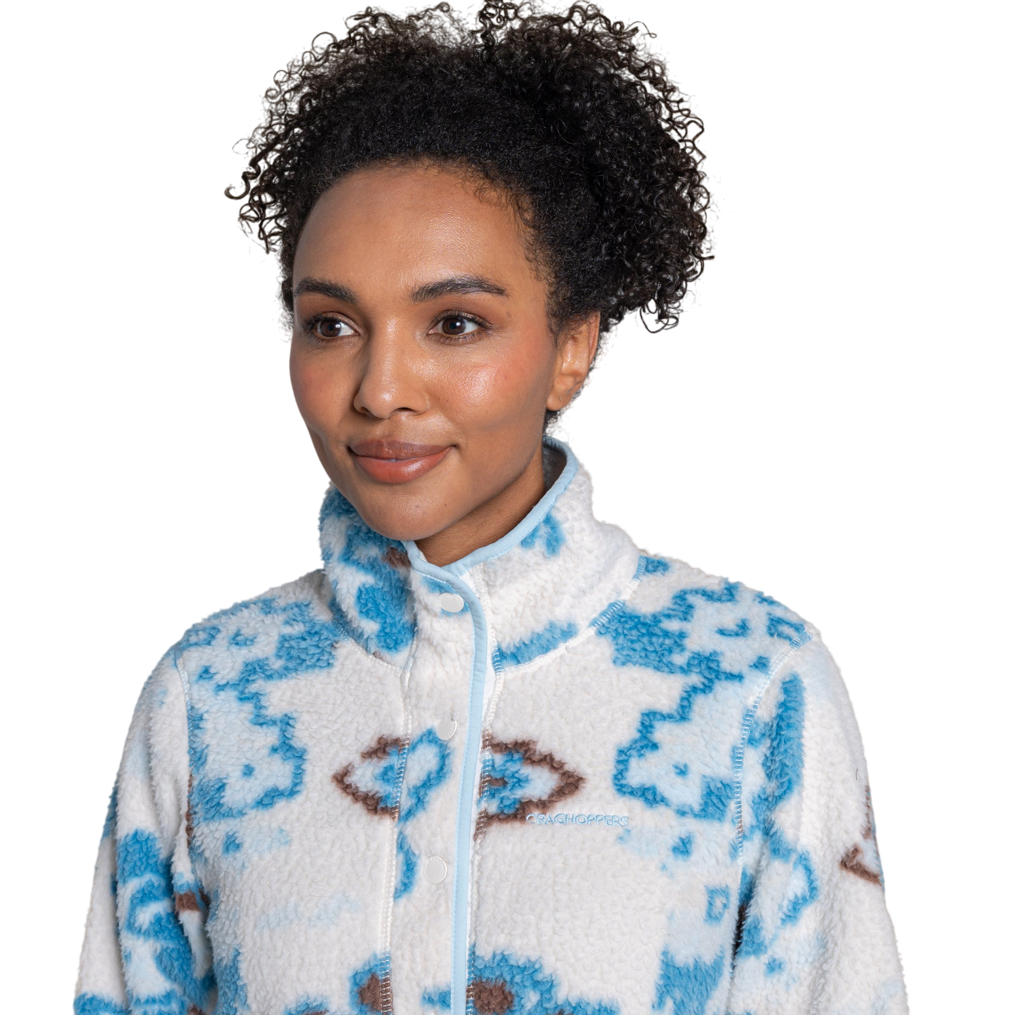 Craghoppers Women's Rosemary II Overhead Fleece | Horizon Print