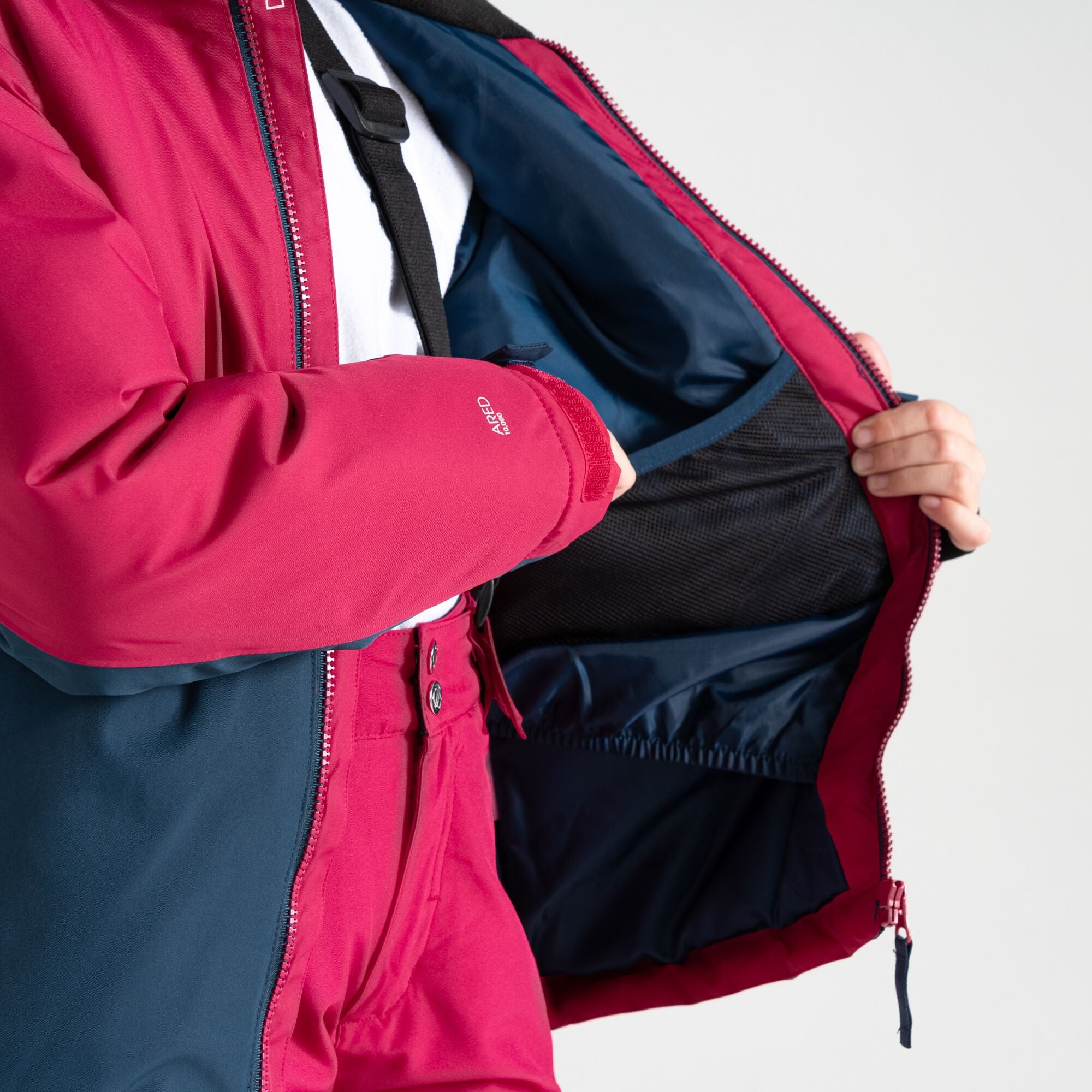 Dare2b Kids' Impose IV Ski Jacket | Berry Pink Navy