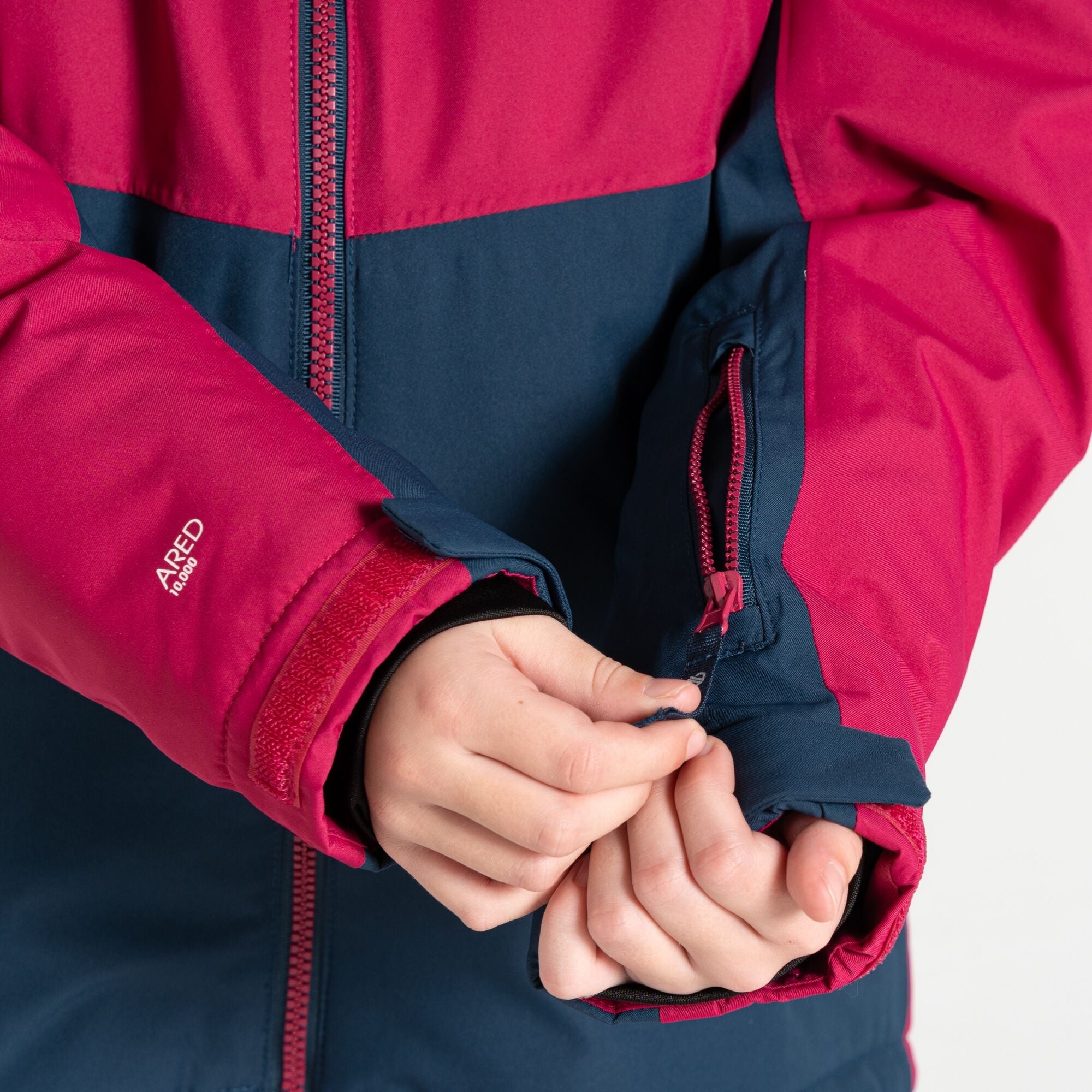 Dare2b Kids' Impose IV Ski Jacket | Berry Pink Navy