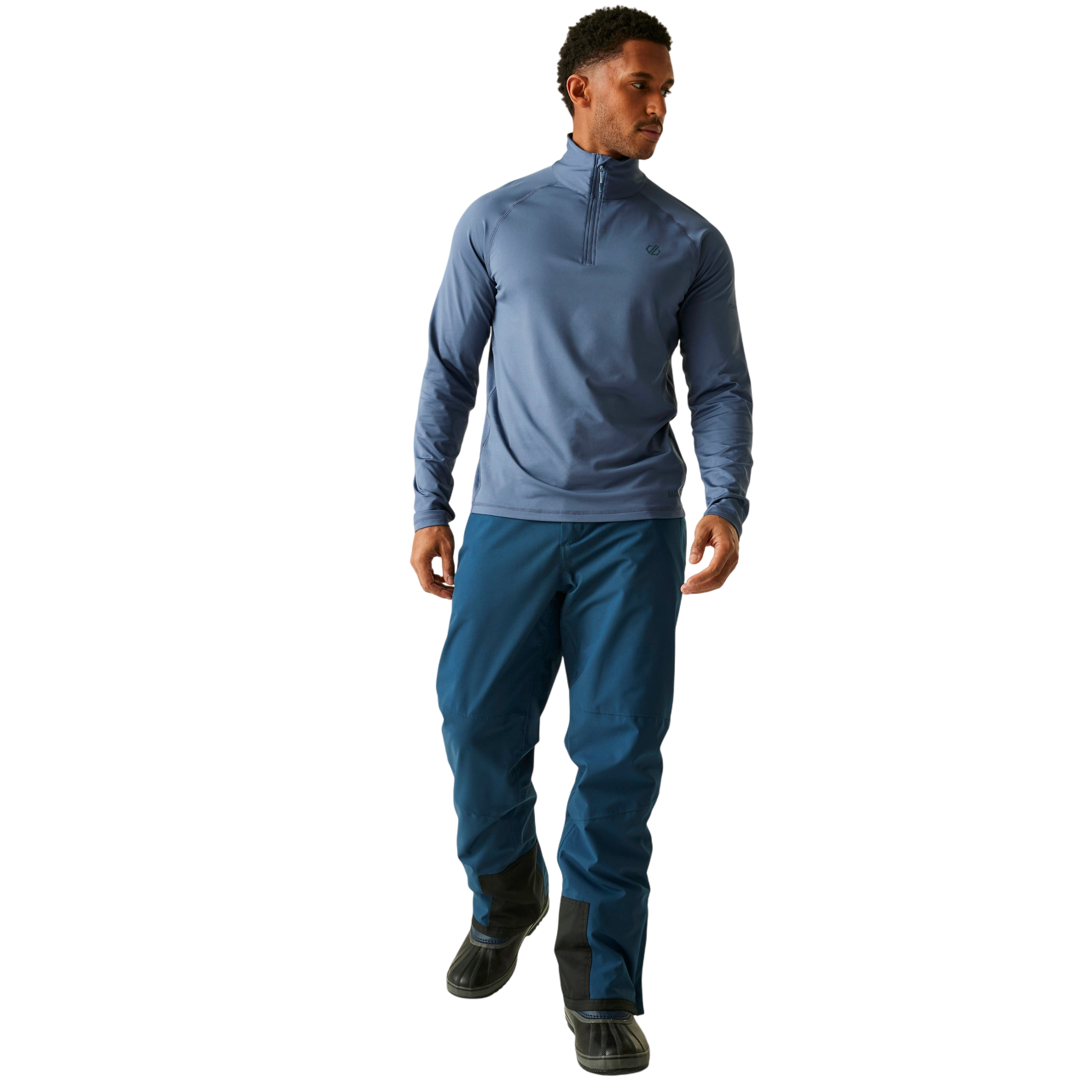 Dare2b Men's Fuse Up II Stretch Core Midlayer Blue Indigo